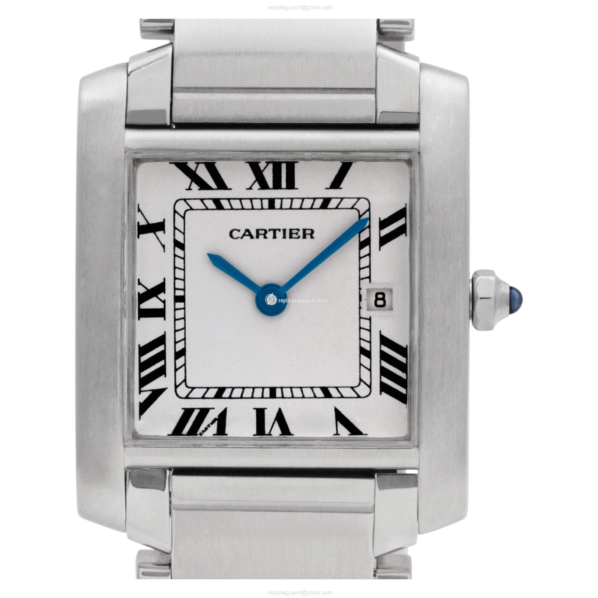 Cartier W51011Q3 Tank Francaise Quartz Unisex Stainless Steel Replica Cartier W51011Q3 Tank Francaise Quartz Unisex Stainless Steel Replica
