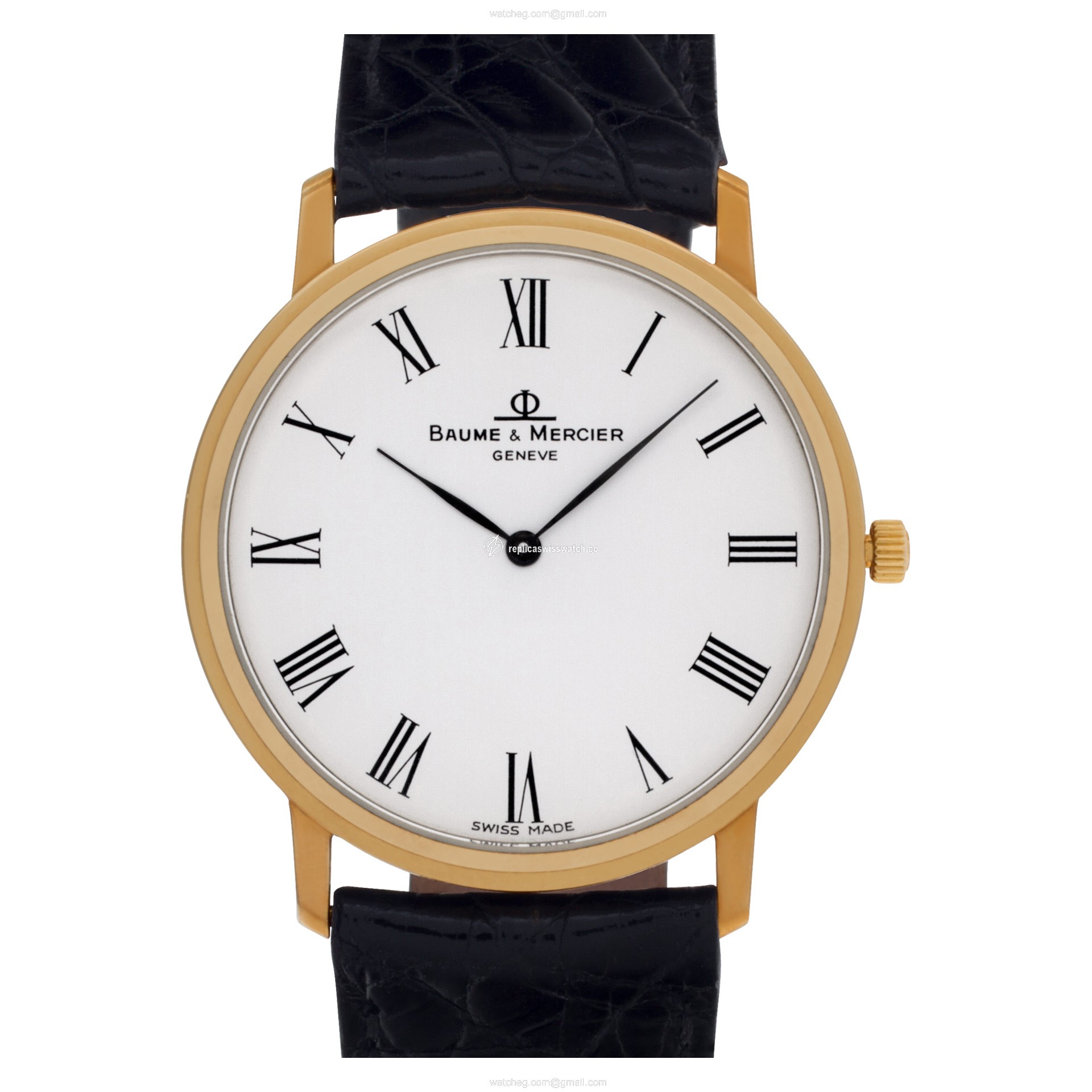 Baume & Mercier 95617 Ultra Thin Quartz Male 14k yellow gold Replica Baume & Mercier 95617 Ultra Thin Quartz Male 14k yellow gold Replica