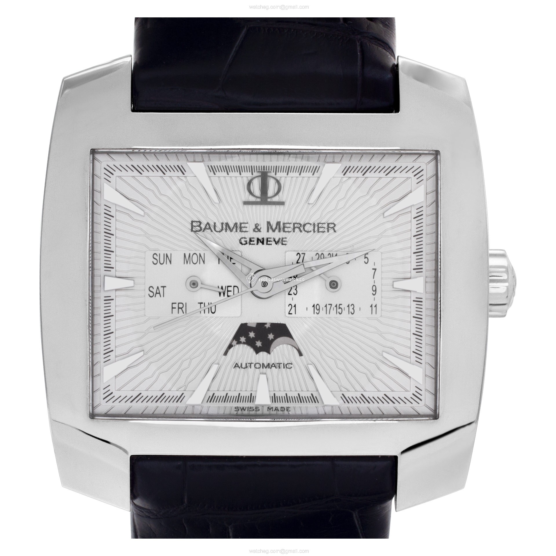Baume & Mercier 8487 Hampton Spirit Automatic Male Stainless Steel Replica Baume & Mercier 8487 Hampton Spirit Automatic Male Stainless Steel Replica