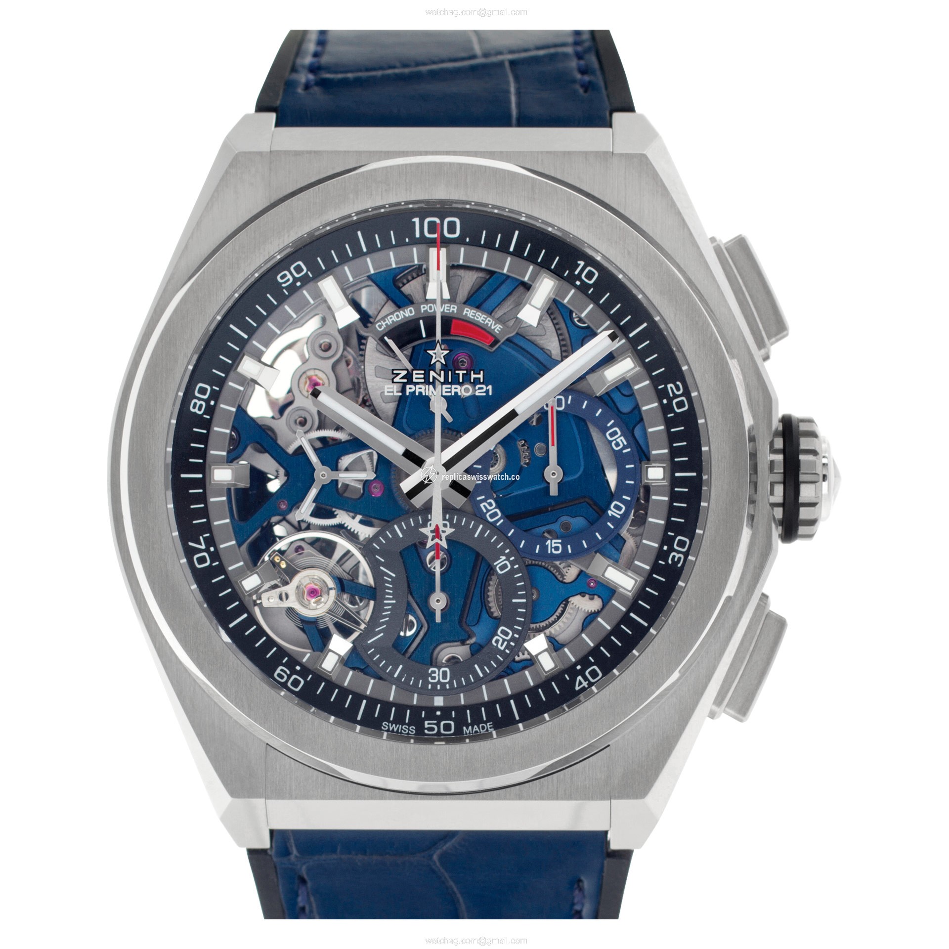 Zenith 95.9002.9004 El Primero Automatic Male Titanium Replica Zenith 95.9002.9004 El Primero Automatic Male Titanium Replica