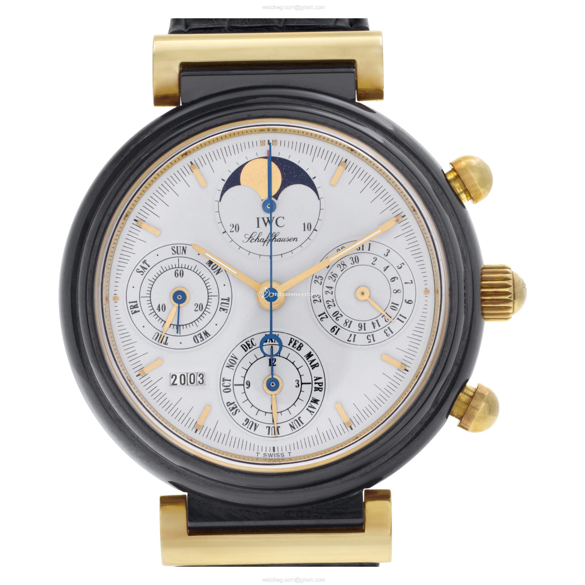 IWC IW3755-02 Da Vinci Manual Unisex 18k gold & ceramic Replica IWC IW3755-02 Da Vinci Manual Unisex 18k gold & ceramic Replica