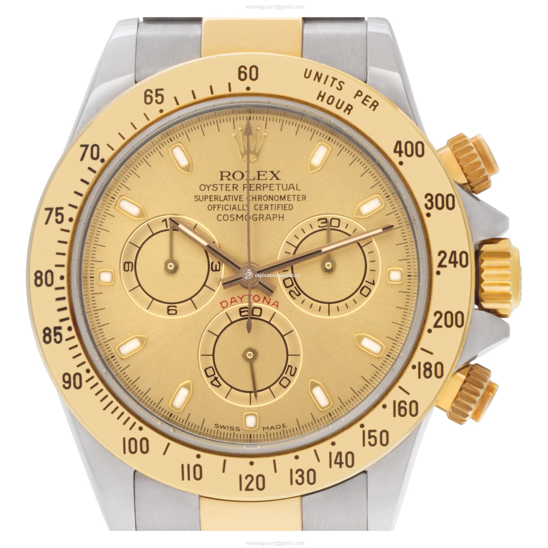 Rolex 116523 Daytona Automatic Male 18k gold & Stainless Steel Replica Rolex 116523 Daytona Automatic Male 18k gold & Stainless Steel Replica