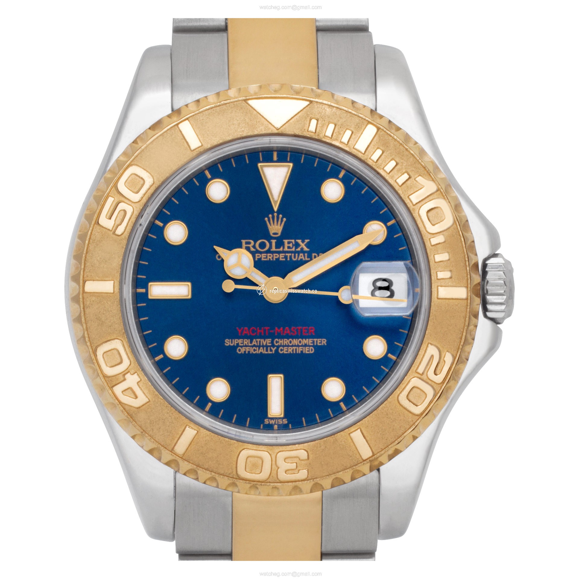 Rolex 168623 Yacht-Master Automatic Unisex 18k gold & Stainless Steel Replica Rolex 168623 Yacht-Master Automatic Unisex 18k gold & Stainless Steel Replica