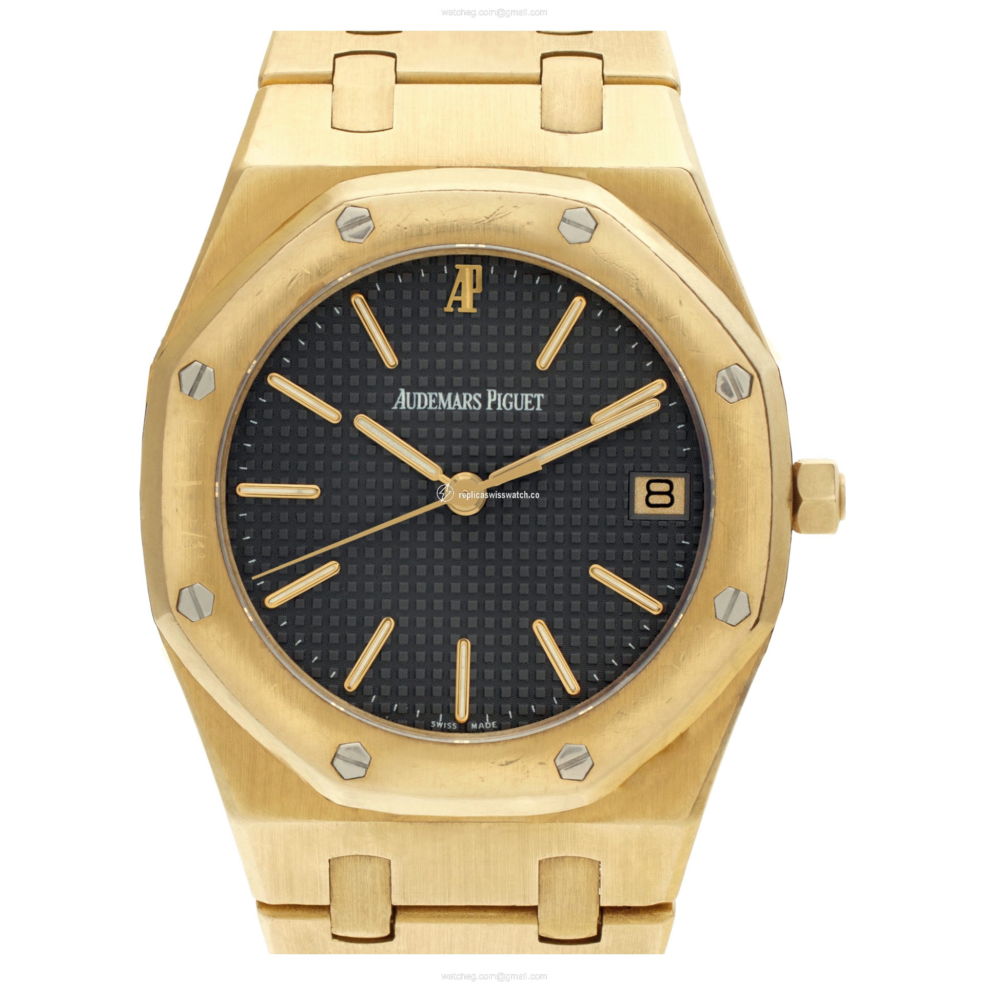 Audemars Piguet 261327 Royal Oak Quartz Unisex 18k yellow gold Replica Audemars Piguet 261327 Royal Oak Quartz Unisex 18k yellow gold Replica