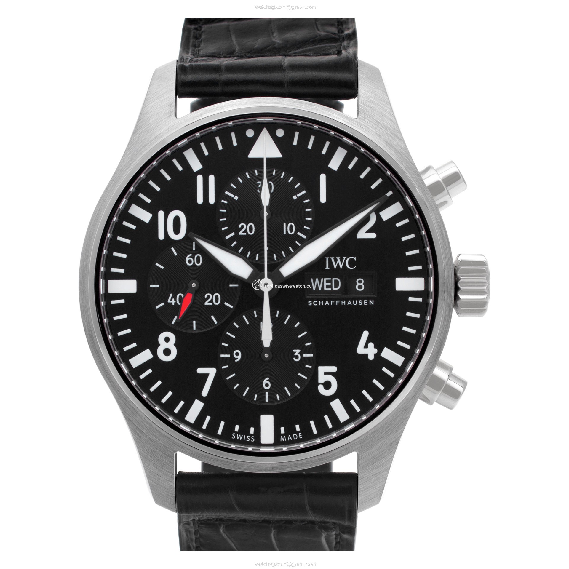 IWC iw377709 Pilots Chronograph Automatic Male Stainless Steel Replica IWC iw377709 Pilots Chronograph Automatic Male Stainless Steel Replica