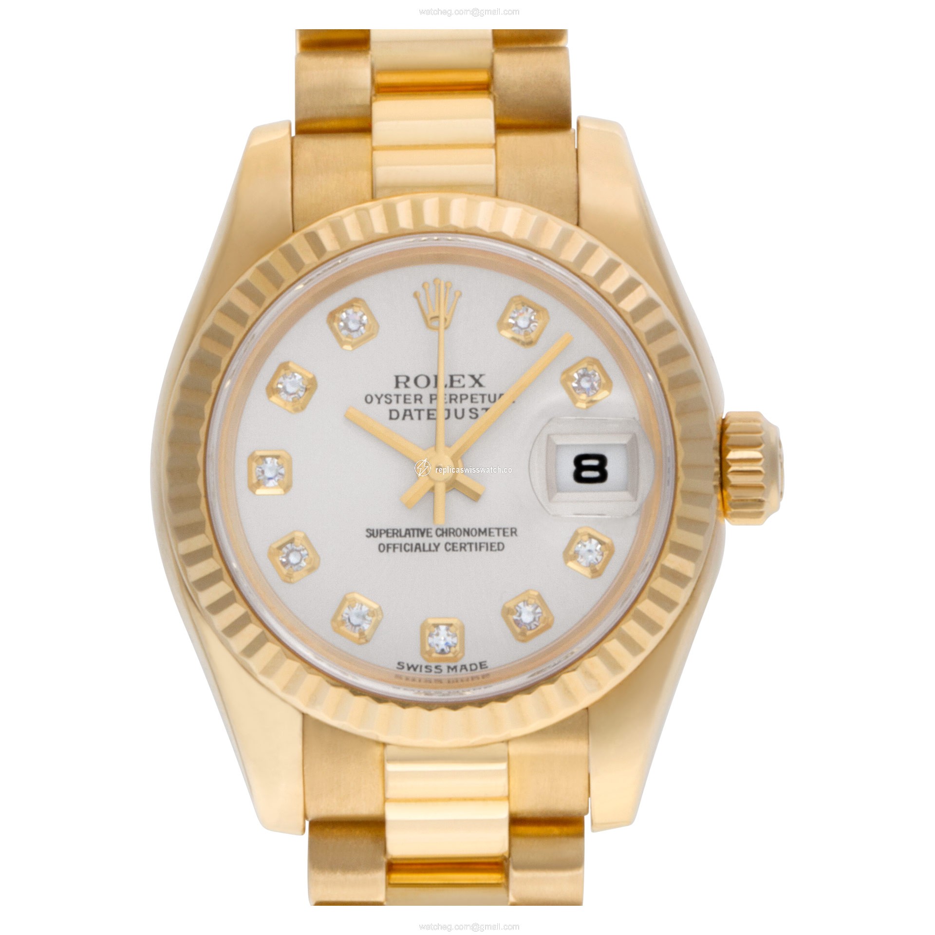 Rolex 179178 Datejust Automatic Female 18k Yellow Gold Replica Rolex 179178 Datejust Automatic Female 18k Yellow Gold Replica