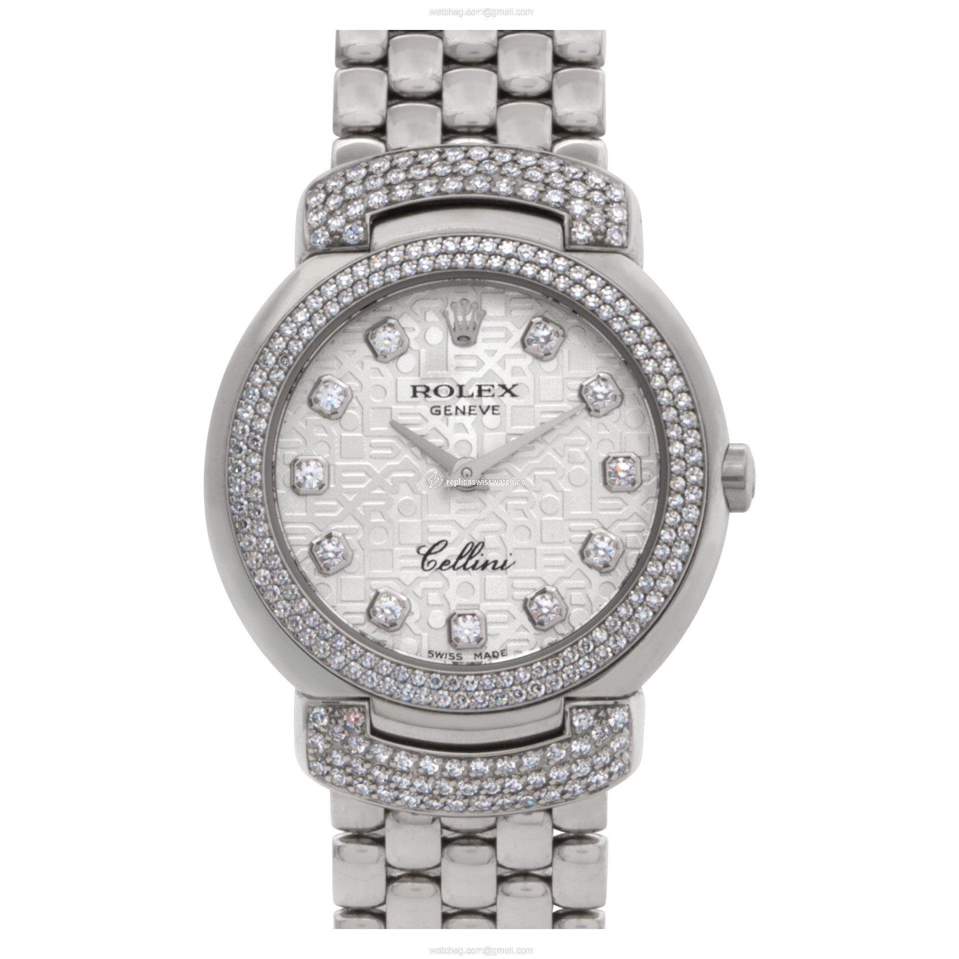 Rolex 6673 Cellini Quartz Female 18k White Gold Replica Rolex 6673 Cellini Quartz Female 18k White Gold Replica