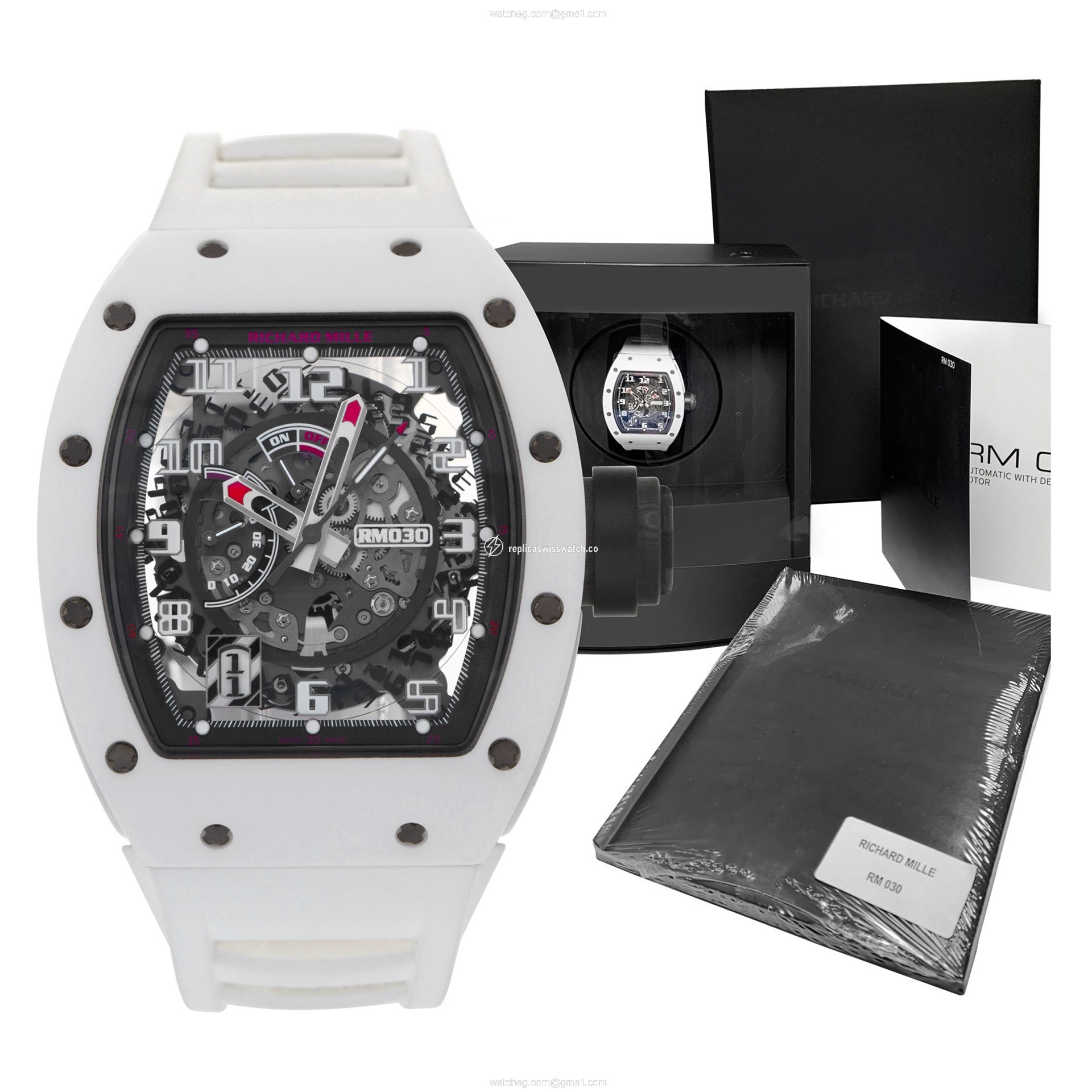 Richard Mille RM030 RM 030 Automatic Male Ceramic Replica Richard Mille RM030 RM 030 Automatic Male Ceramic Replica