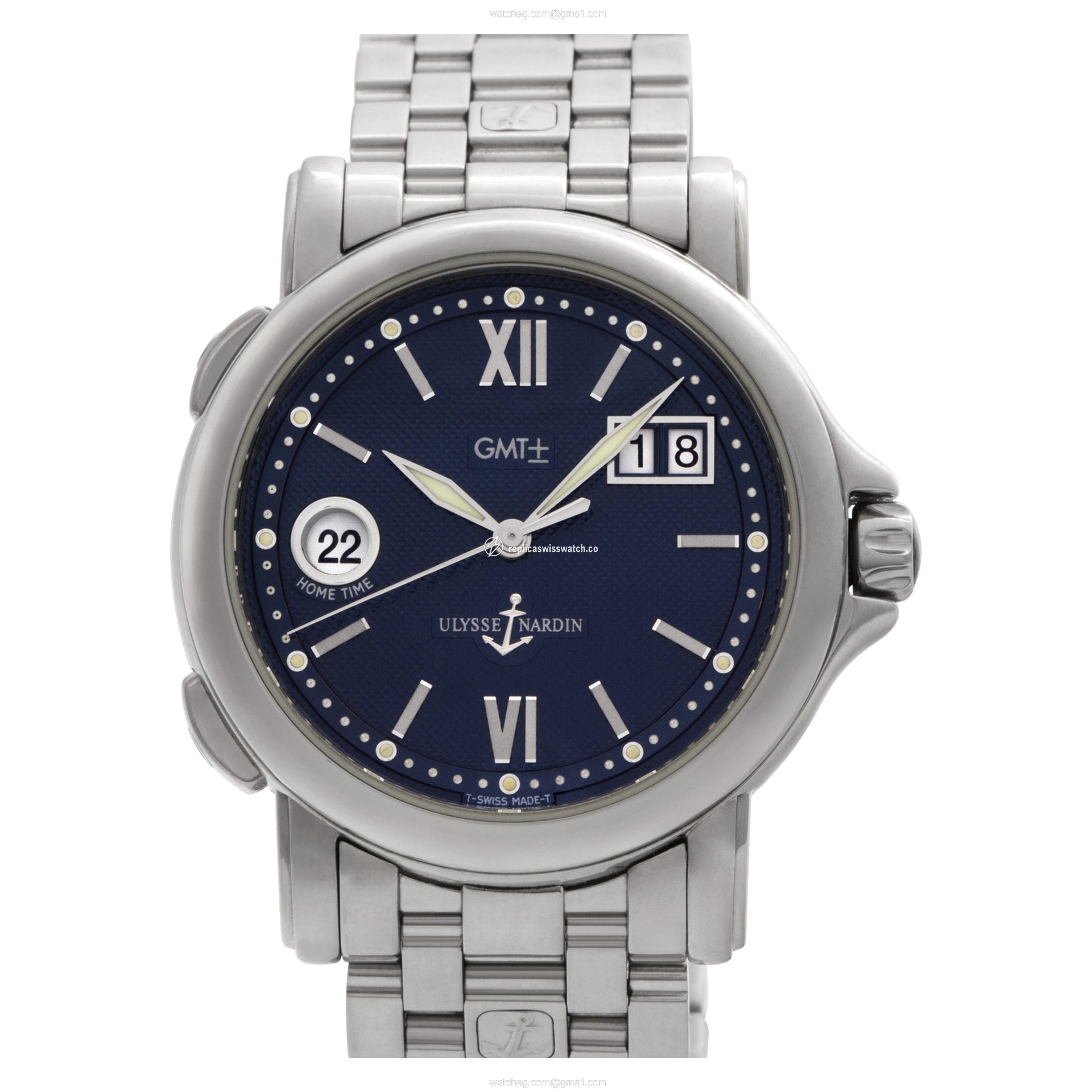 Ulysse Nardin 223-887 Big Date Automatic Male Stainless Steel Replica Ulysse Nardin 223-887 Big Date Automatic Male Stainless Steel Replica