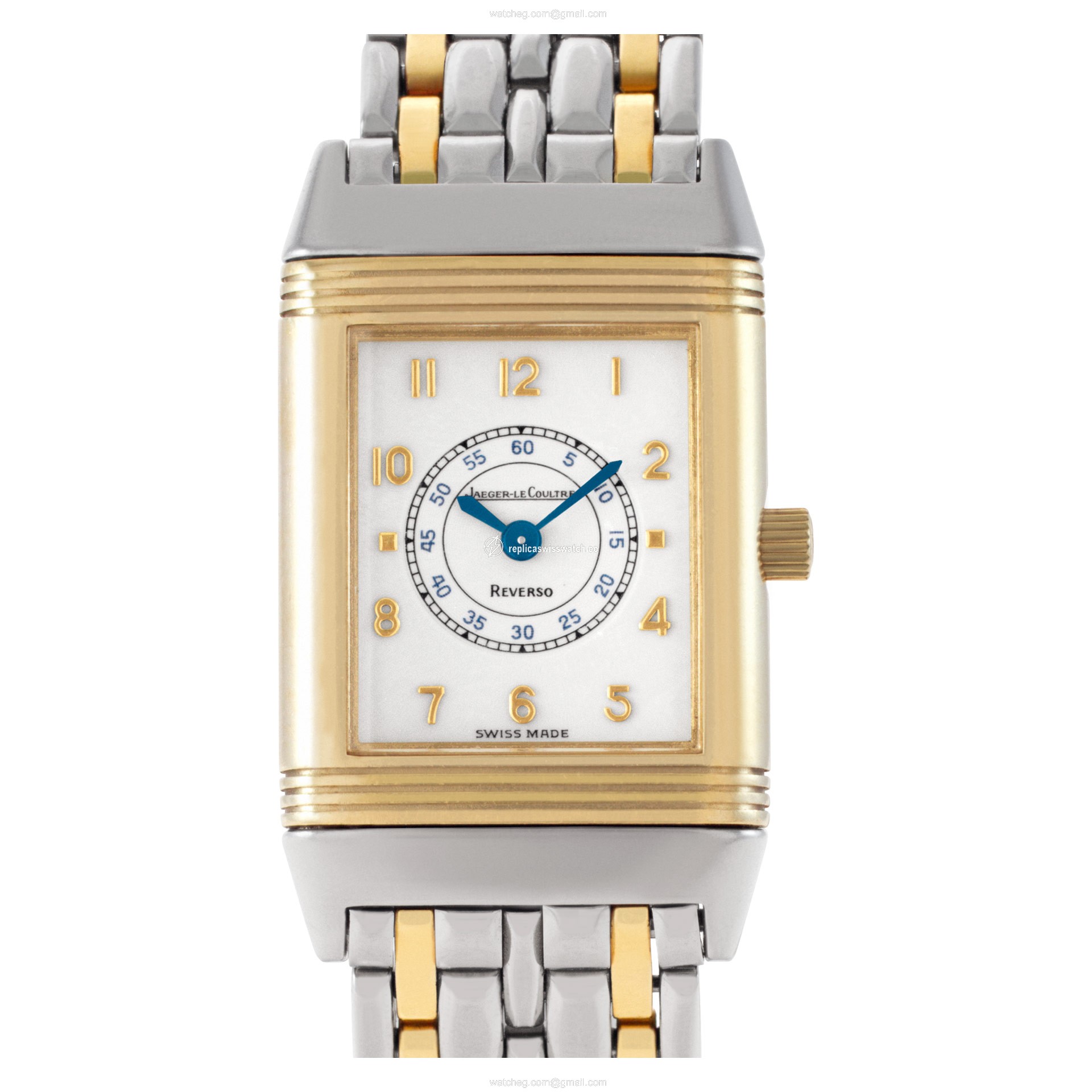 Jaeger LeCoultre 260.5.08 Reverso Quartz Female 18k gold & Stainless Steel Replica Jaeger LeCoultre 260.5.08 Reverso Quartz Female 18k gold & Stainless Steel Replica