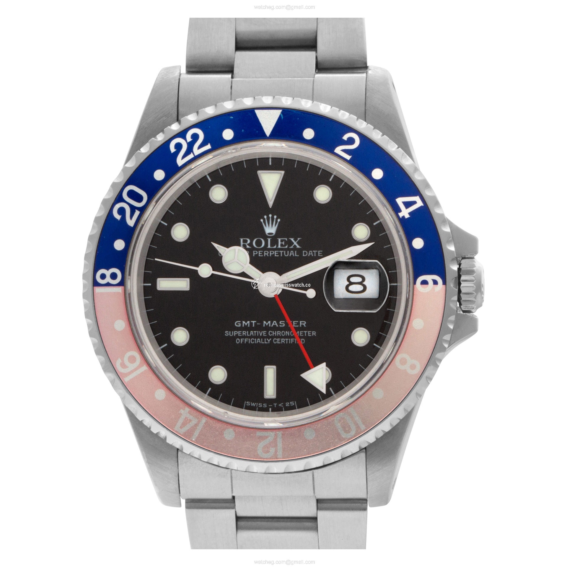 Rolex 16700 GMT-Master Automatic Male Stainless Steel Replica Rolex 16700 GMT-Master Automatic Male Stainless Steel Replica