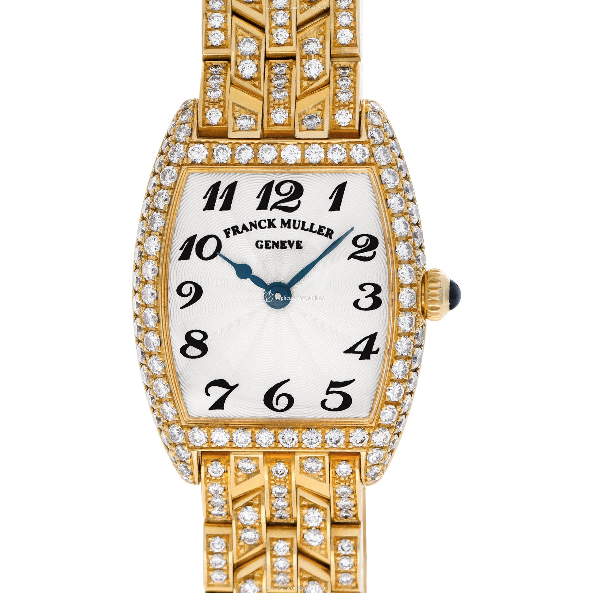 Franck Muller 2251 qz d Curvex Quartz Female 18k yellow gold Replica Franck Muller 2251 qz d Curvex Quartz Female 18k yellow gold Replica