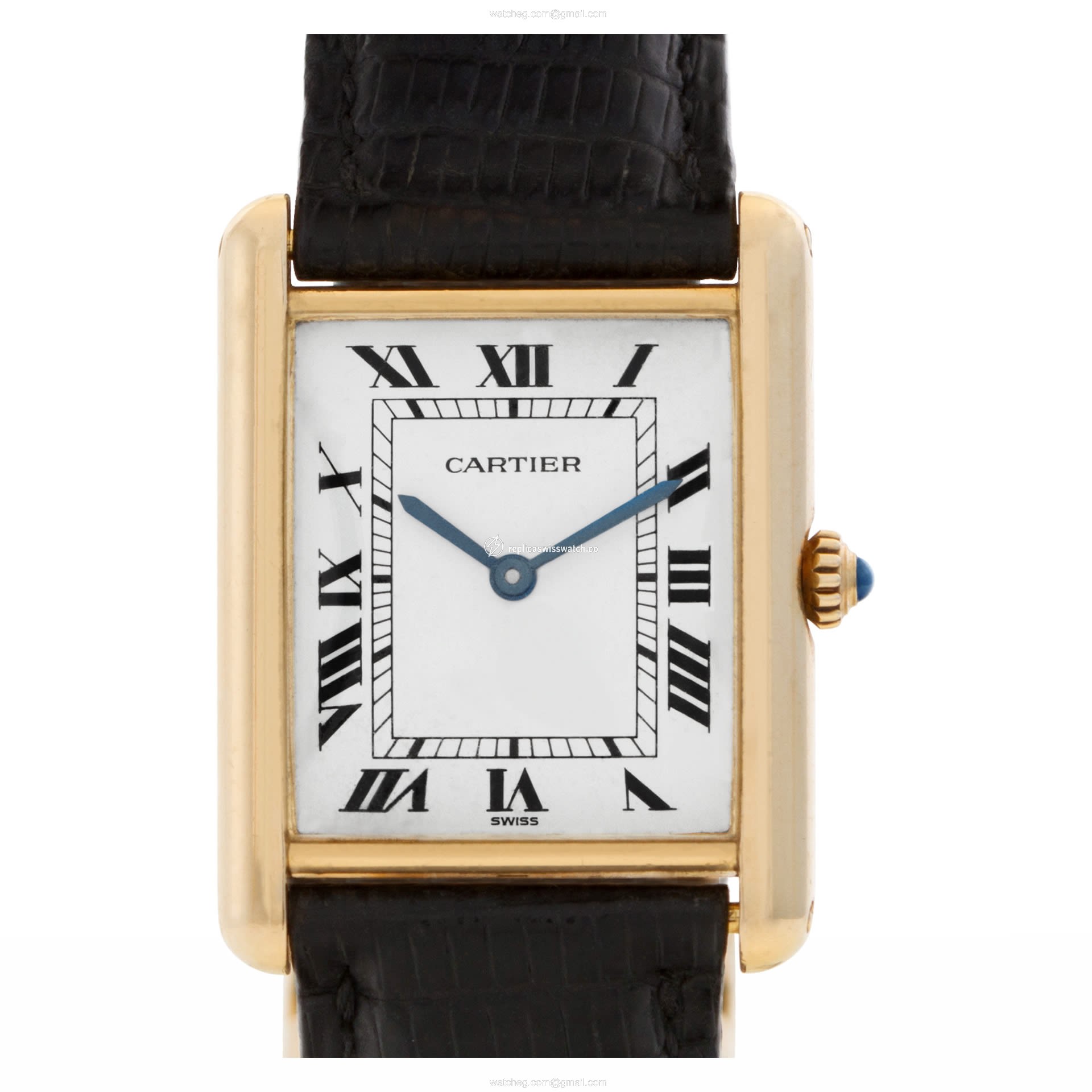 Cartier Cartier 1517 Tank Quartz Female 18k yellow gold Replica Cartier Cartier 1517 Tank Quartz Female 18k yellow gold Replica