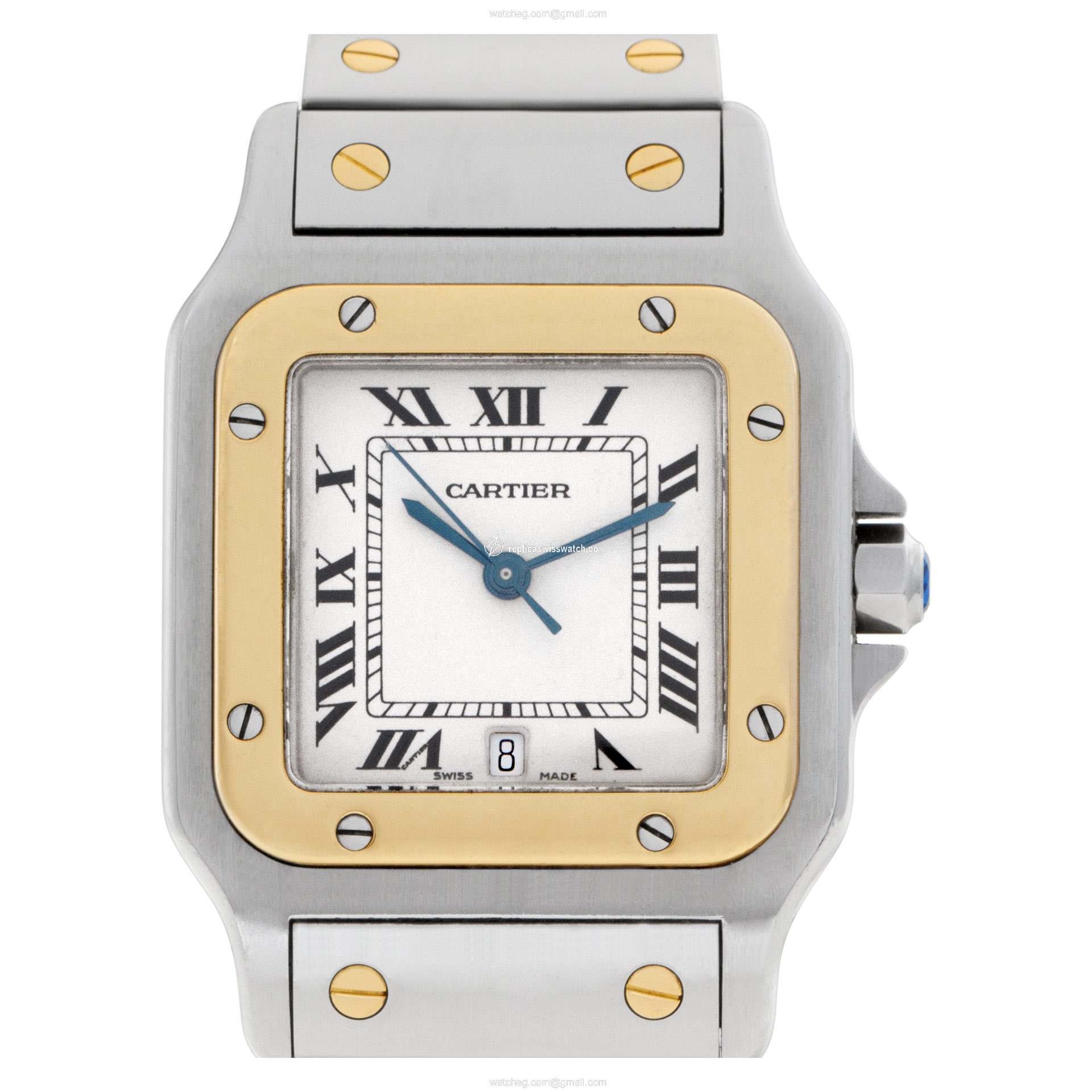 Cartier 1566 Santos Quartz Female Stainless Steel Replica Cartier 1566 Santos Quartz Female Stainless Steel Replica