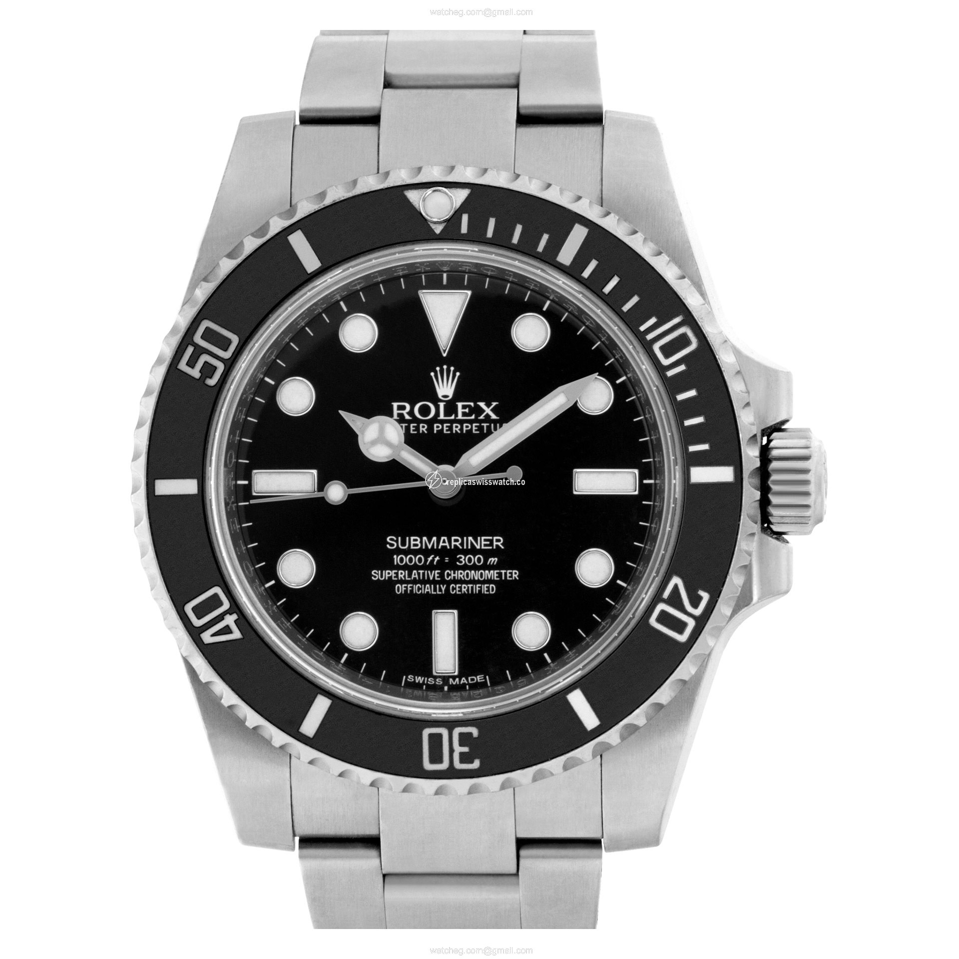 Rolex 114060 Submariner Automatic Male Stainless Steel Replica Rolex 114060 Submariner Automatic Male Stainless Steel Replica