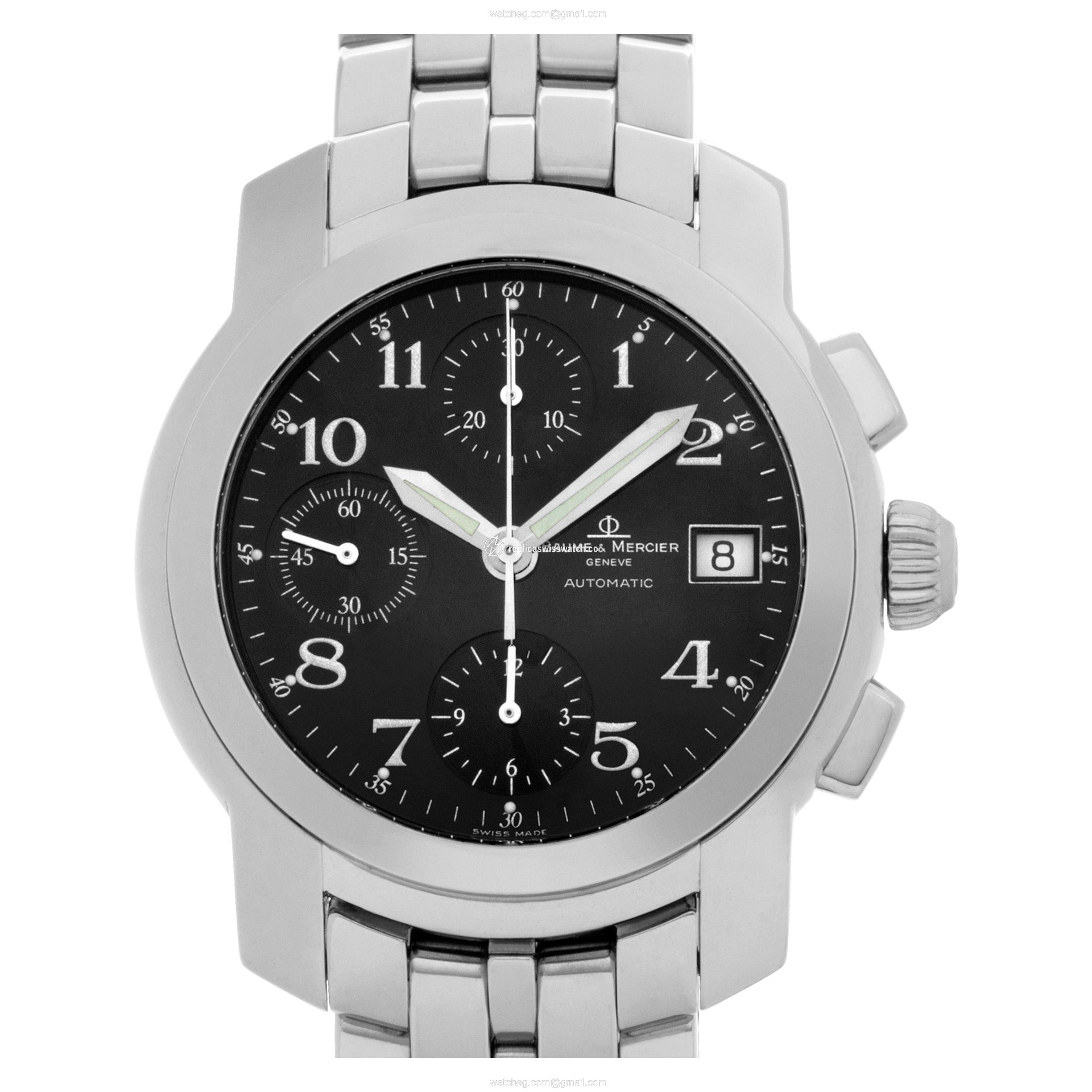 Baume & Mercier MVO45216 Capeland Automatic Male Stainless Steel Replica Baume & Mercier MVO45216 Capeland Automatic Male Stainless Steel Replica