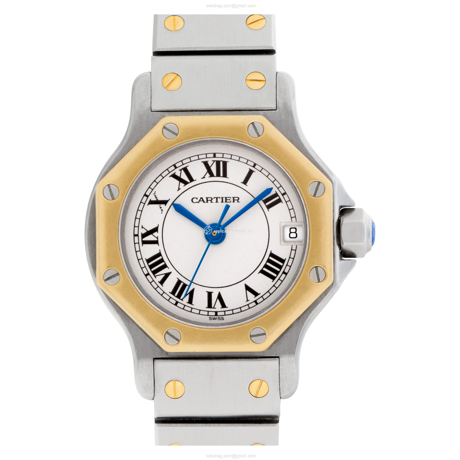 Cartier 187903 Santos Quartz Female Stainless Steel Replica Cartier 187903 Santos Quartz Female Stainless Steel Replica