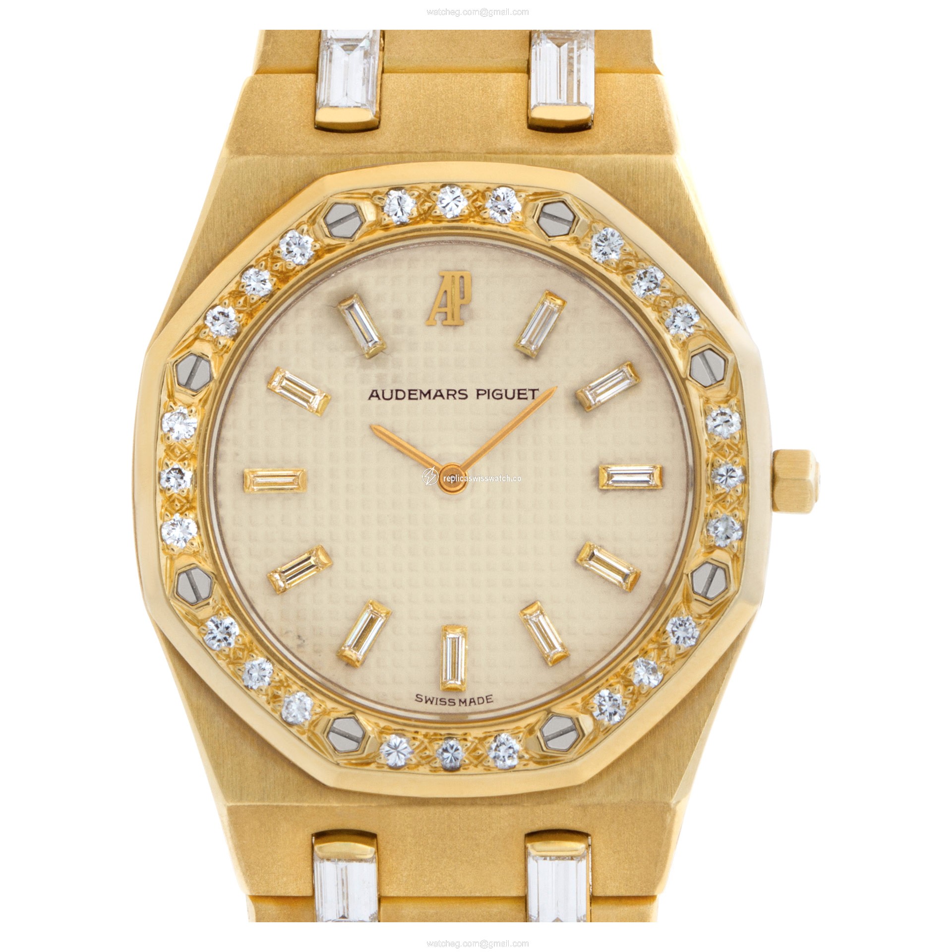Audemars Piguet Audemars Piguet 428 Royal Oak Quartz Female 18k yellow gold Replica Audemars Piguet Audemars Piguet 428 Royal Oak Quartz Female 18k yellow gold Replica