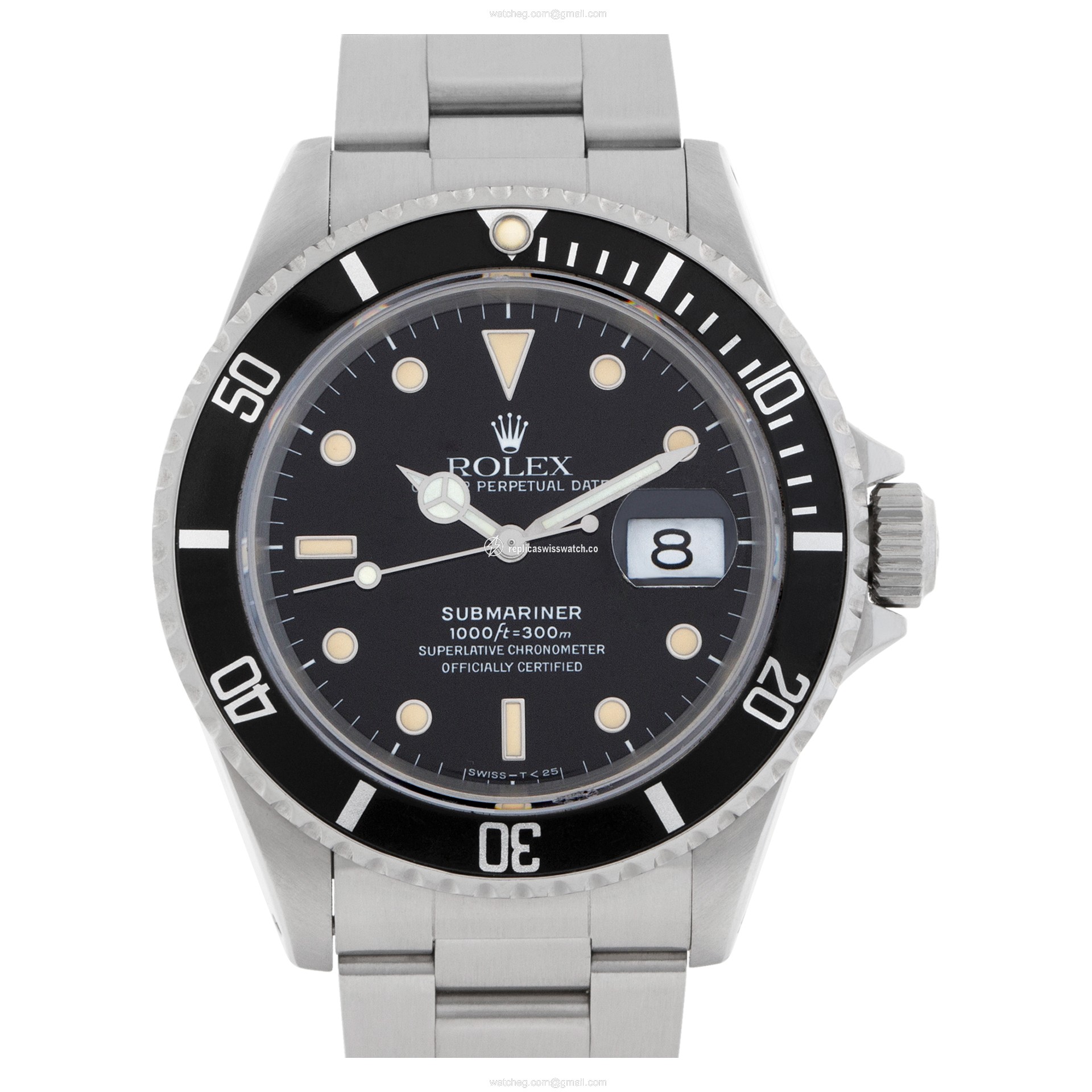 Rolex 16610 Submariner Automatic Unisex Stainless Steel Replica Rolex 16610 Submariner Automatic Unisex Stainless Steel Replica