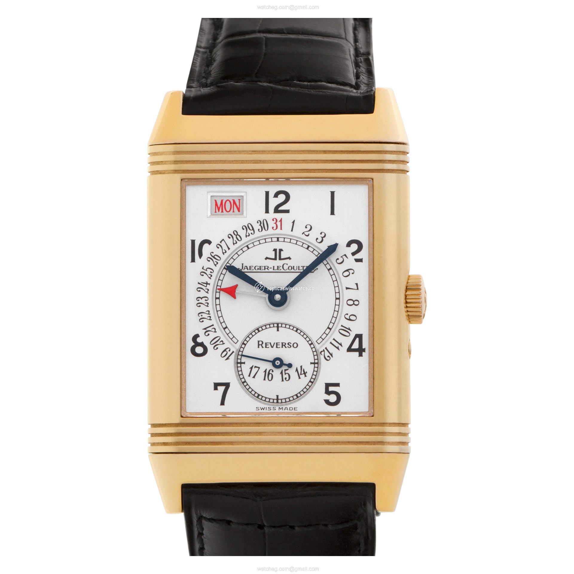 Jaeger LeCoultre 270.236 Reverso Manual Male 18k rose gold Replica Jaeger LeCoultre 270.236 Reverso Manual Male 18k rose gold Replica
