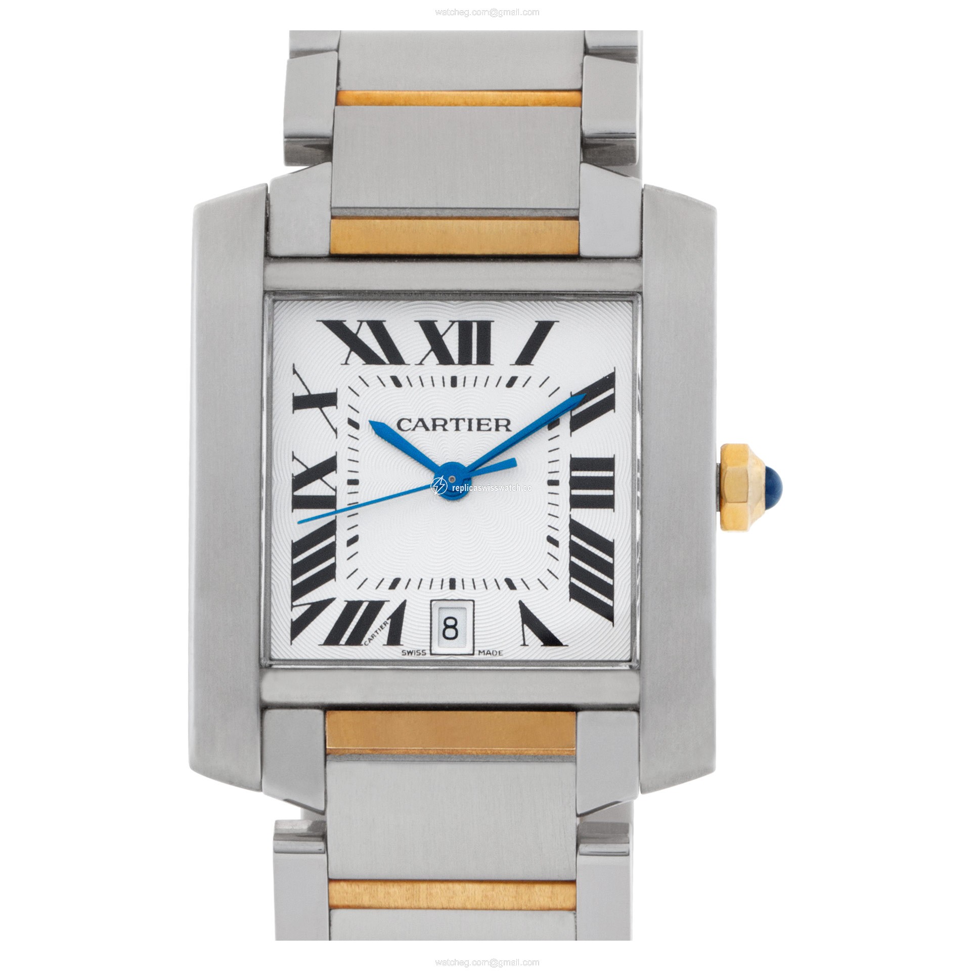 Cartier W51005Q4 Tank Francaise Automatic Unisex Stainless Steel Replica Cartier W51005Q4 Tank Francaise Automatic Unisex Stainless Steel Replica