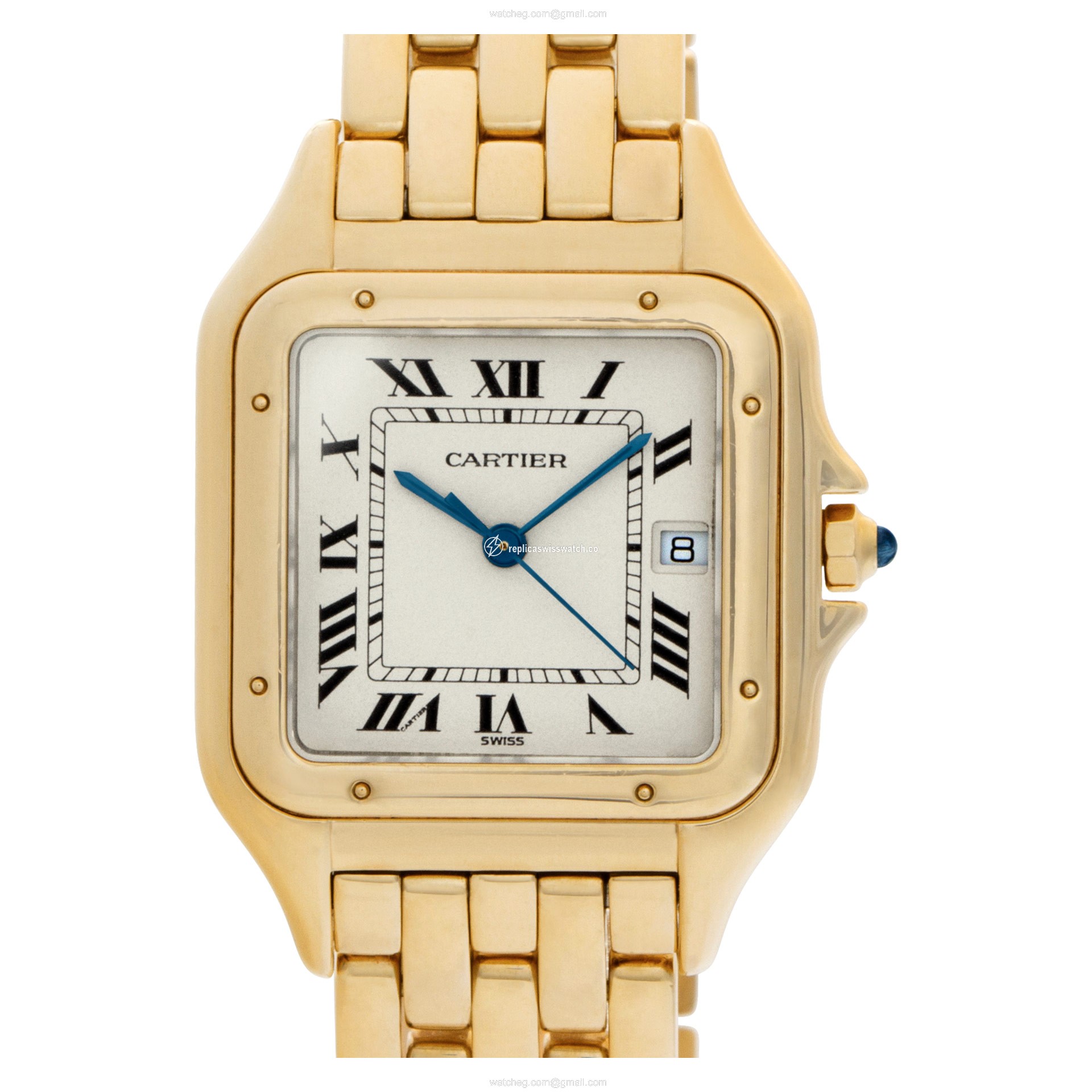 Cartier WGPN0009 Panthere Quartz Male 18k yellow gold Replica Cartier WGPN0009 Panthere Quartz Male 18k yellow gold Replica