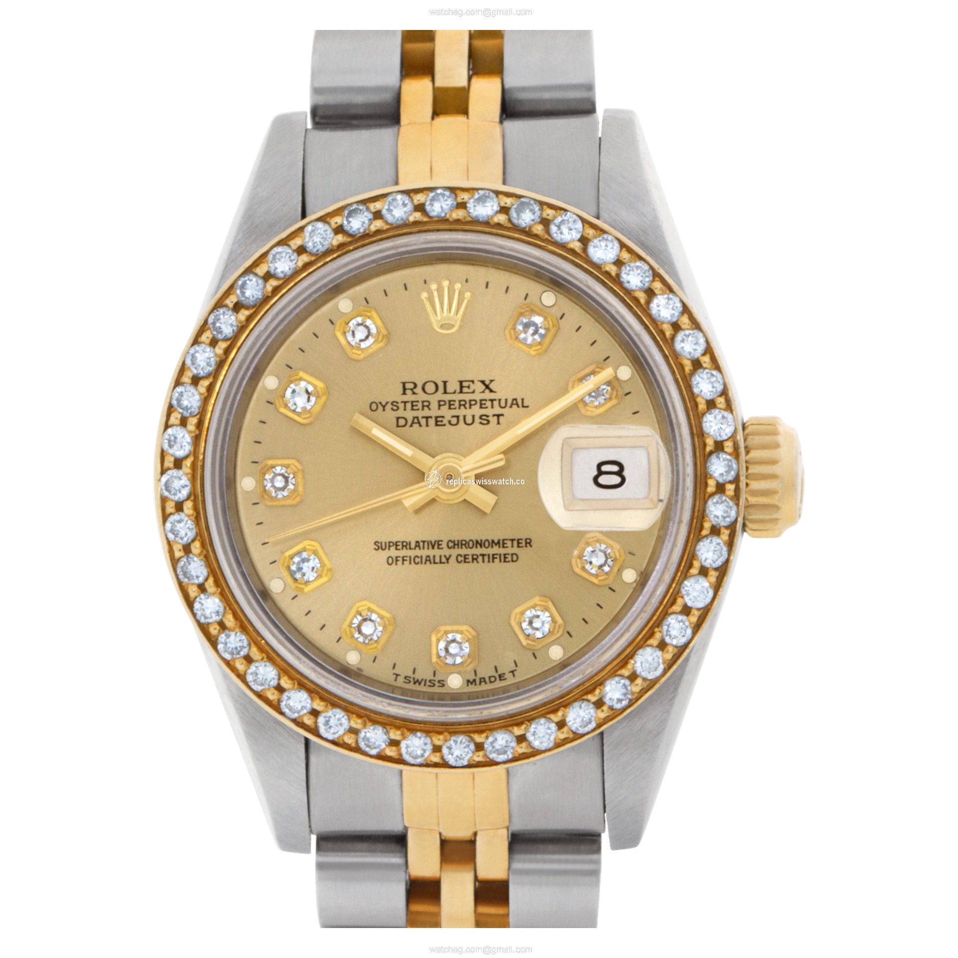 Rolex 69173 Datejust Automatic Female Stainless Steel Replica Rolex 69173 Datejust Automatic Female Stainless Steel Replica