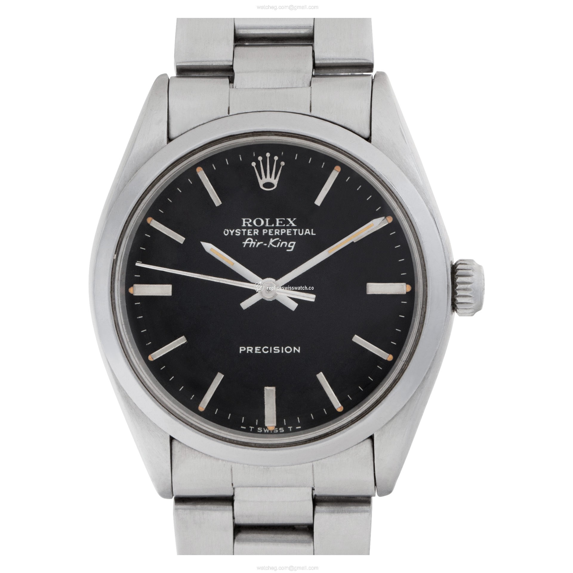 Rolex 5500 Air King Automatic Male Stainless Steel Replica Rolex 5500 Air King Automatic Male Stainless Steel Replica