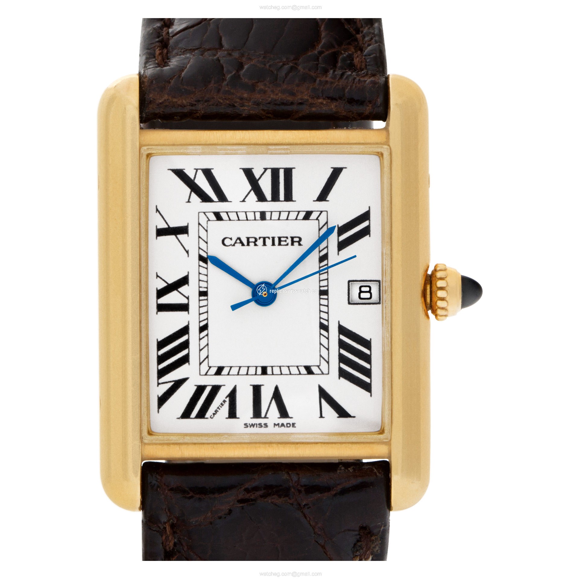 Cartier W1529756 Tank Louis Cartier Quartz Unisex 18k yellow gold Replica Cartier W1529756 Tank Louis Cartier Quartz Unisex 18k yellow gold Replica