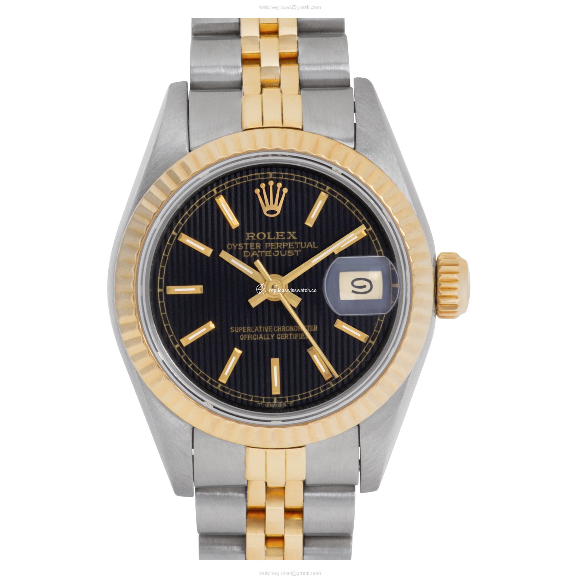 Rolex 69173 Datejust Automatic Female 18k yellow gold Replica Rolex 69173 Datejust Automatic Female 18k yellow gold Replica