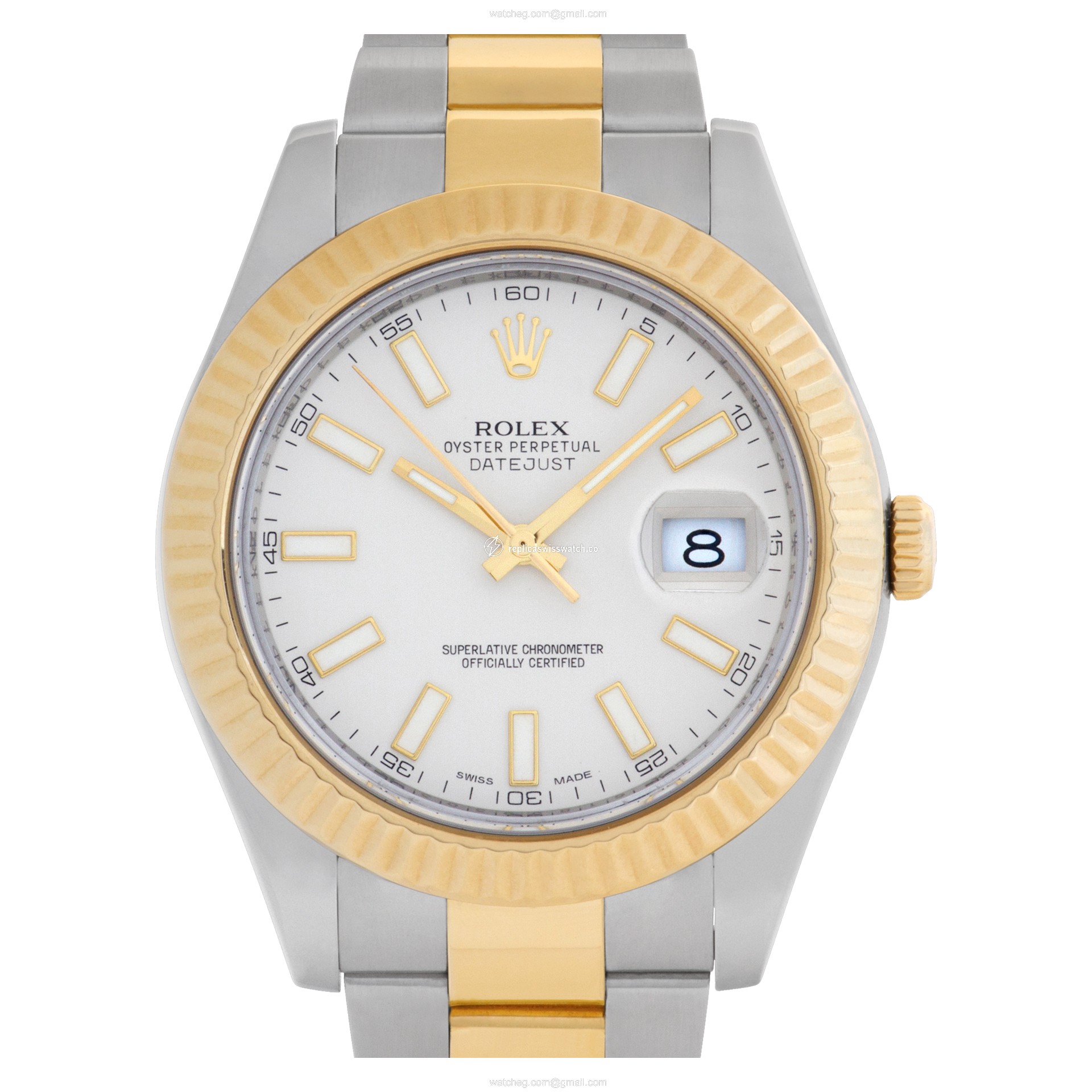 Rolex 116333 Datejust II Automatic Male 18k gold & Stainless Steel Replica Rolex 116333 Datejust II Automatic Male 18k gold & Stainless Steel Replica