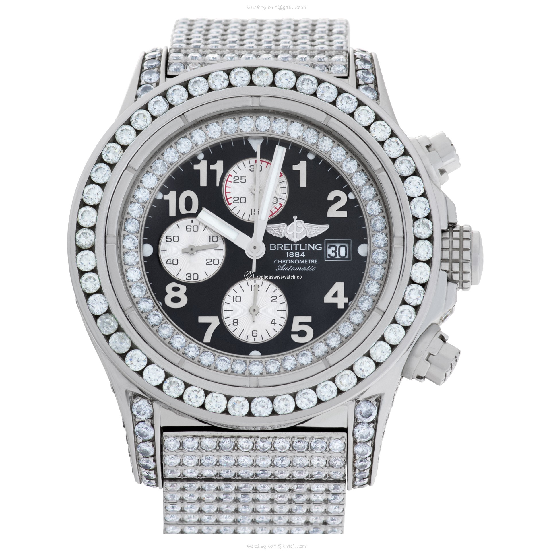 Breitling A13370 Super Avenger Automatic Male Stainless Steel Replica Breitling A13370 Super Avenger Automatic Male Stainless Steel Replica