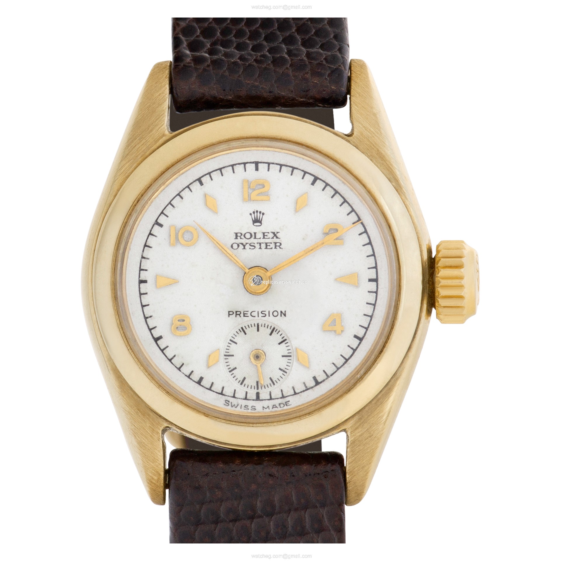Rolex 4360 Precision Manual Female 9k yellow gold Replica Rolex 4360 Precision Manual Female 9k yellow gold Replica
