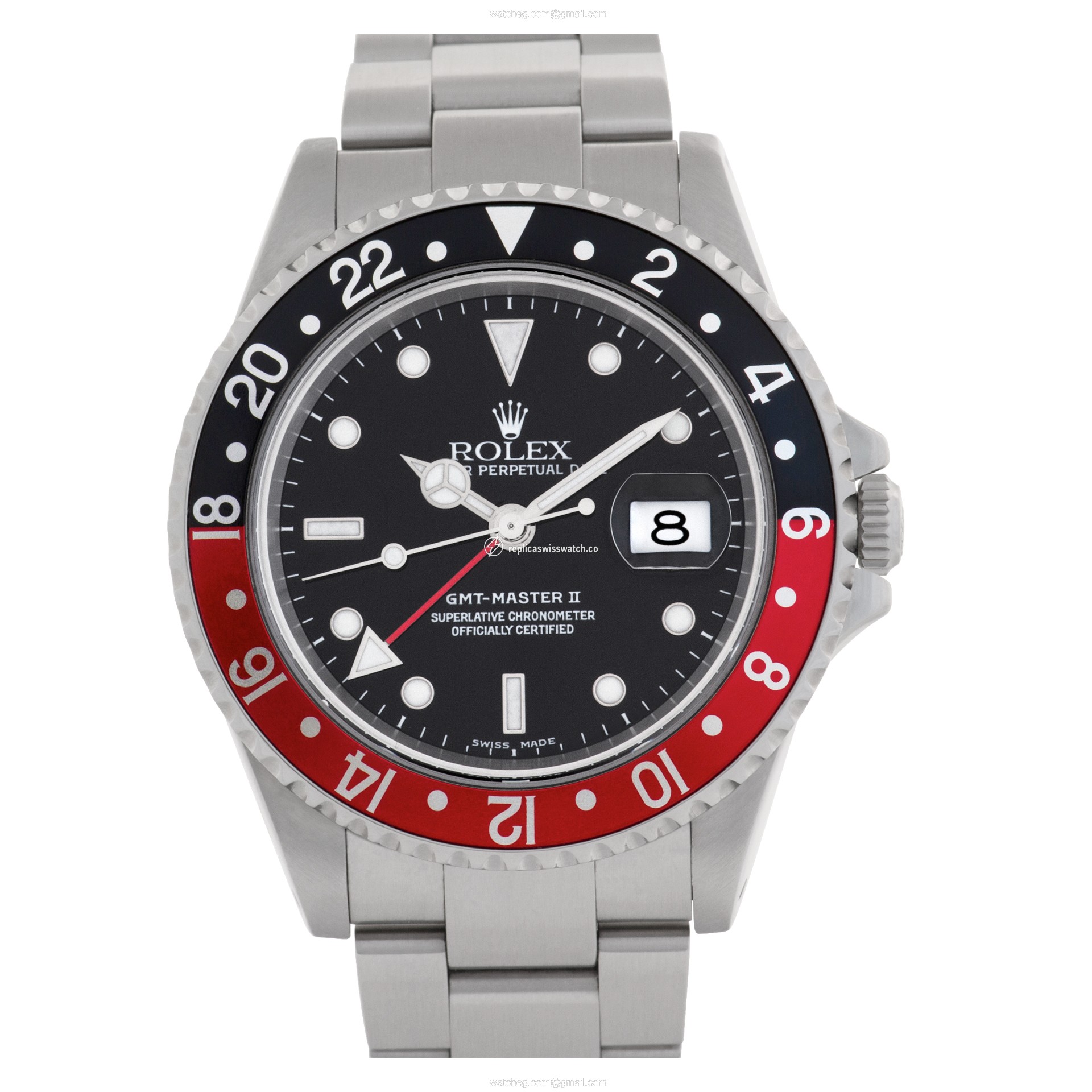 Rolex 16710 GMT-Master II Automatic Male Stainless Steel Replica Rolex 16710 GMT-Master II Automatic Male Stainless Steel Replica