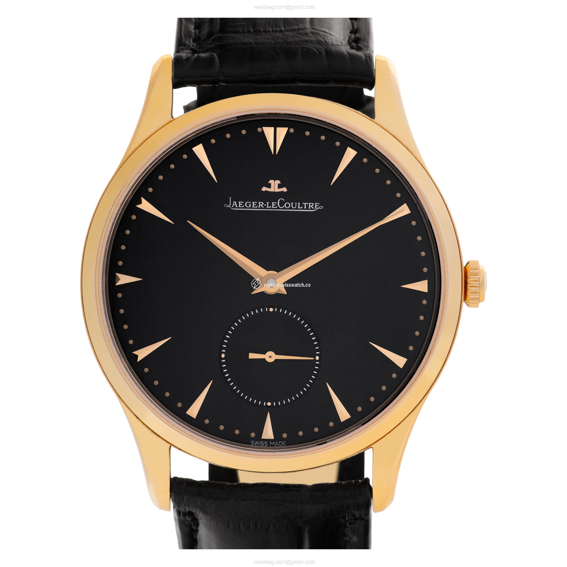 Jaeger LeCoultre Q1352470 Ultra Thin Automatic Male 18k rose gold Replica Jaeger LeCoultre Q1352470 Ultra Thin Automatic Male 18k rose gold Replica