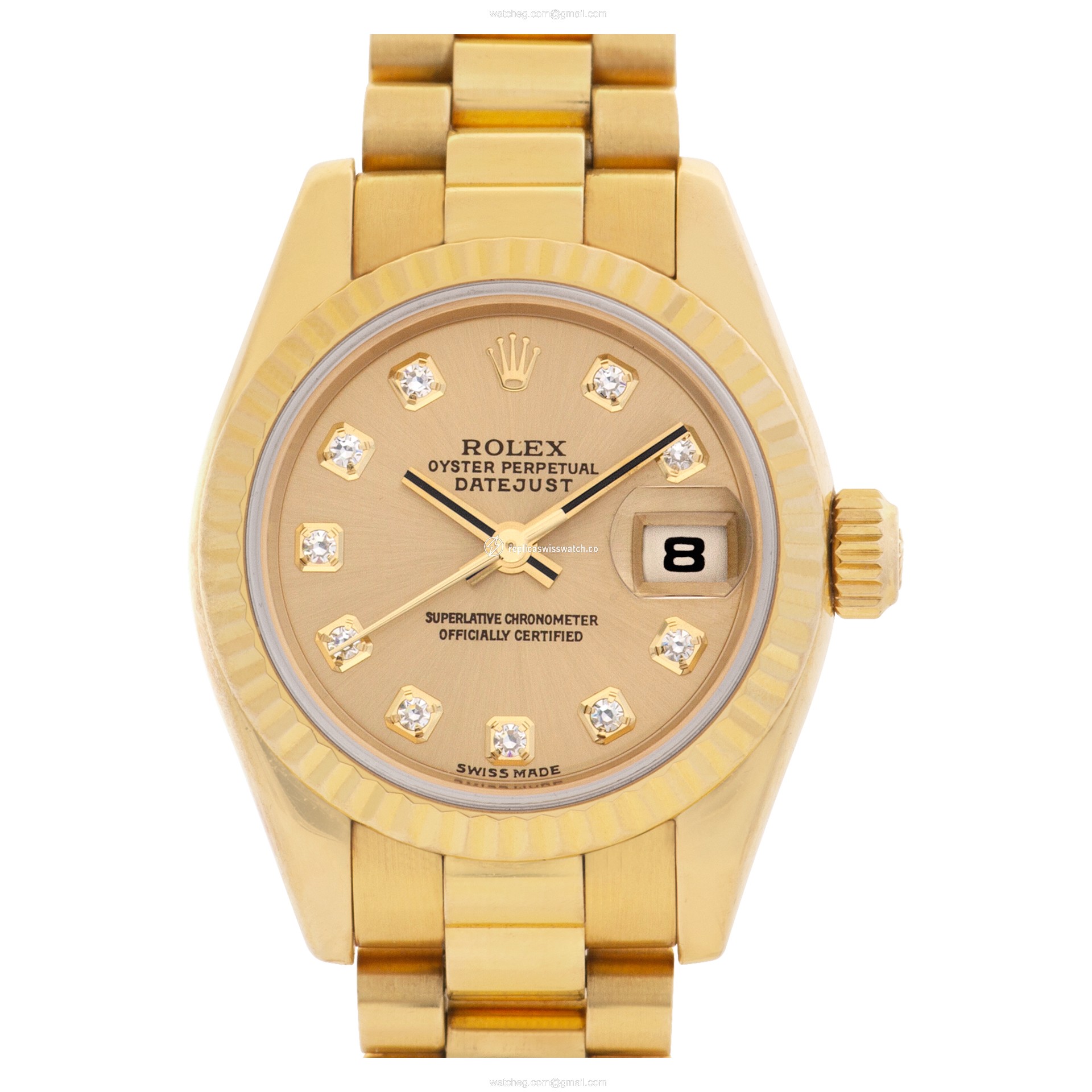 Rolex 179178 Datejust Automatic Female 18k yellow gold Replica Rolex 179178 Datejust Automatic Female 18k yellow gold Replica