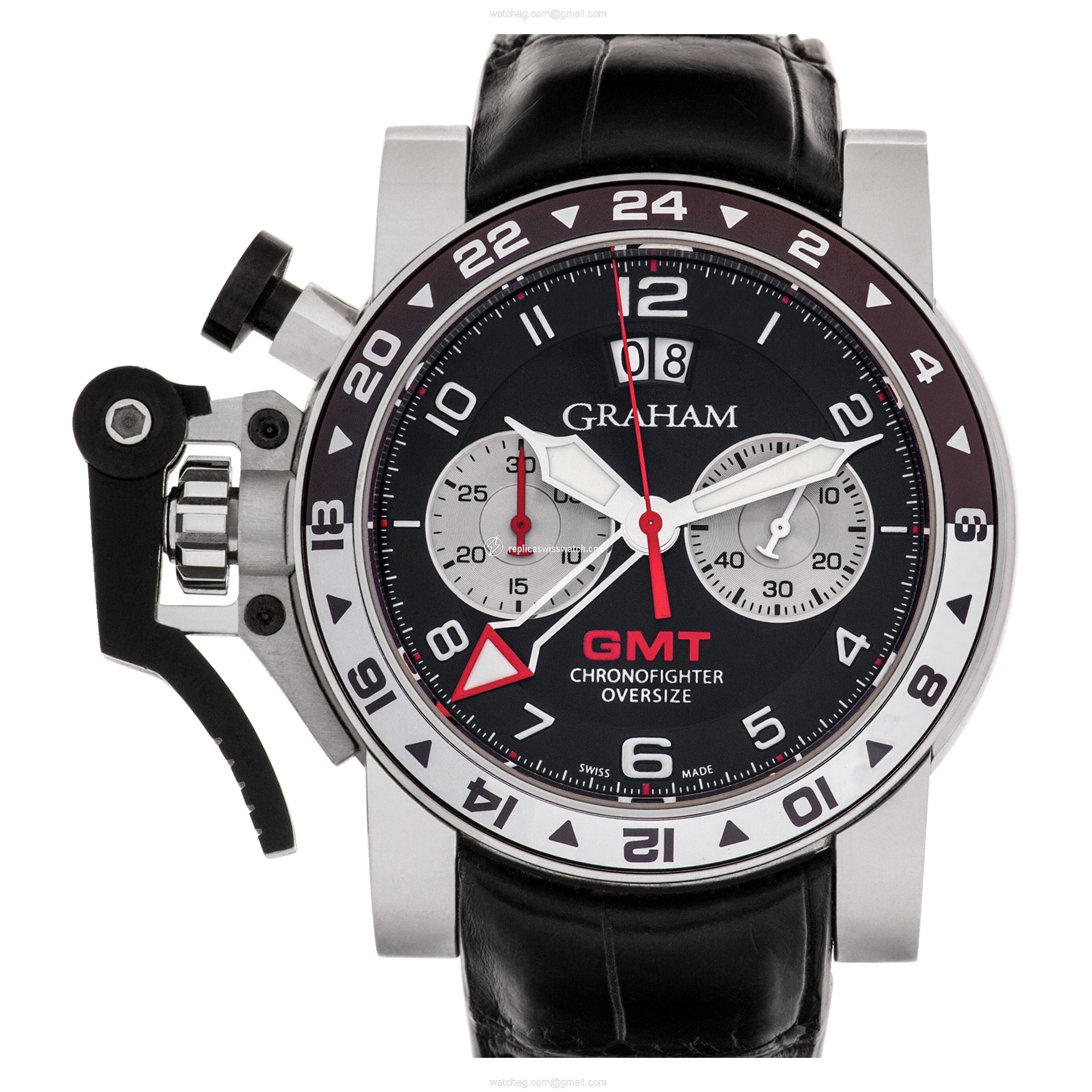 Graham 2CVBC.B15A Chronoflite GMT Automatic Male Stainless Steel Replica Graham 2CVBC.B15A Chronoflite GMT Automatic Male Stainless Steel Replica