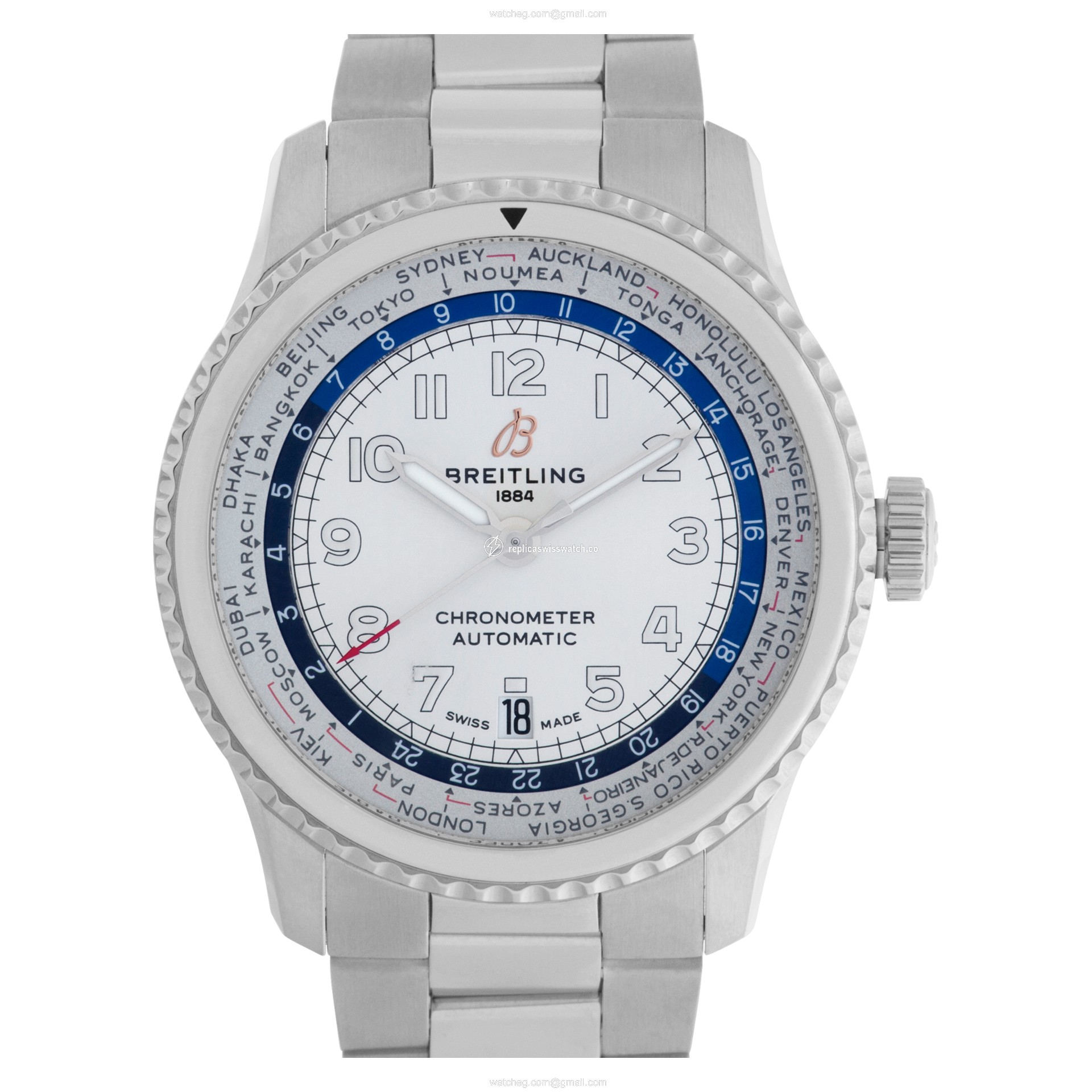 Breitling AB3521U01G1A Aviator Automatic Male Stainless Steel Replica Breitling AB3521U01G1A Aviator Automatic Male Stainless Steel Replica