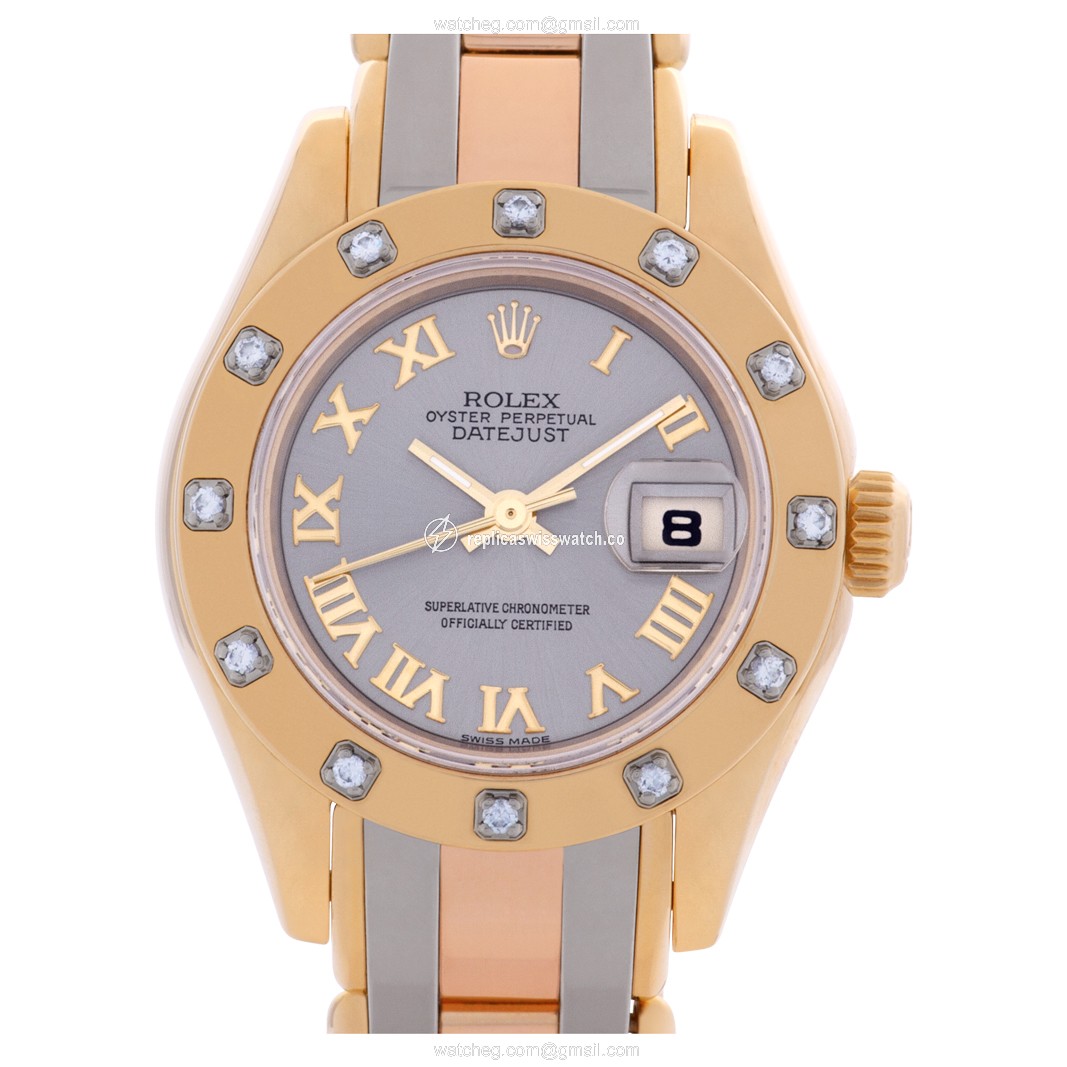 Rolex 80318 Pearlmaster Automatic Female 18k yellow gold Replica Rolex 80318 Pearlmaster Automatic Female 18k yellow gold Replica