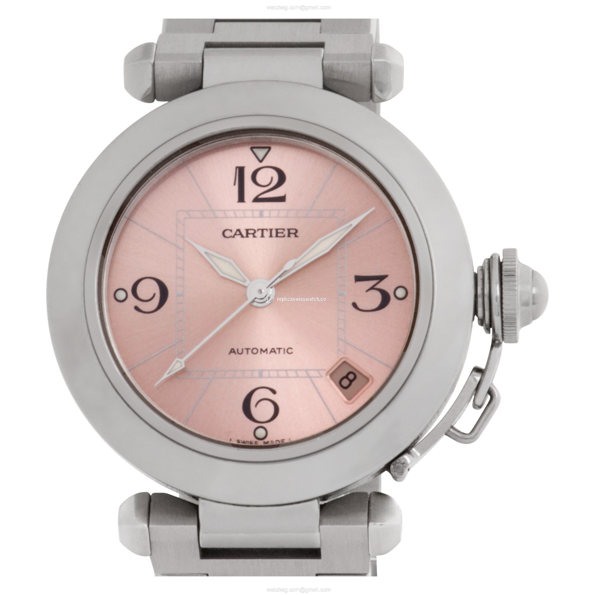Cartier w31074M7 Pasha C Automatic Female Stainless Steel Replica Cartier w31074M7 Pasha C Automatic Female Stainless Steel Replica