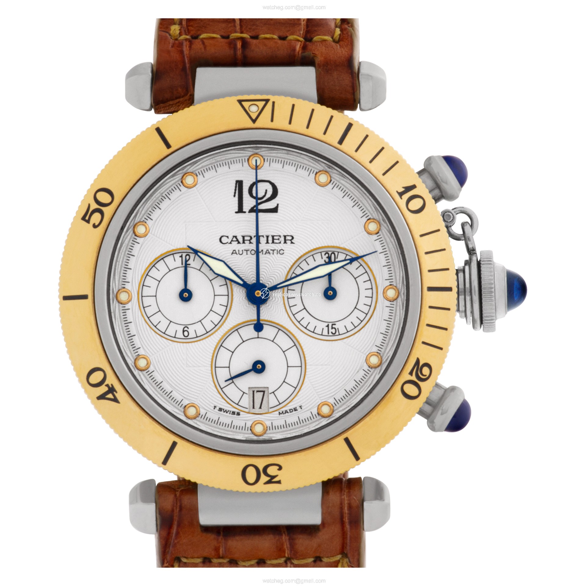 Cartier W31036T6 Pasha Automatic Unisex Stainless Steel Replica Cartier W31036T6 Pasha Automatic Unisex Stainless Steel Replica