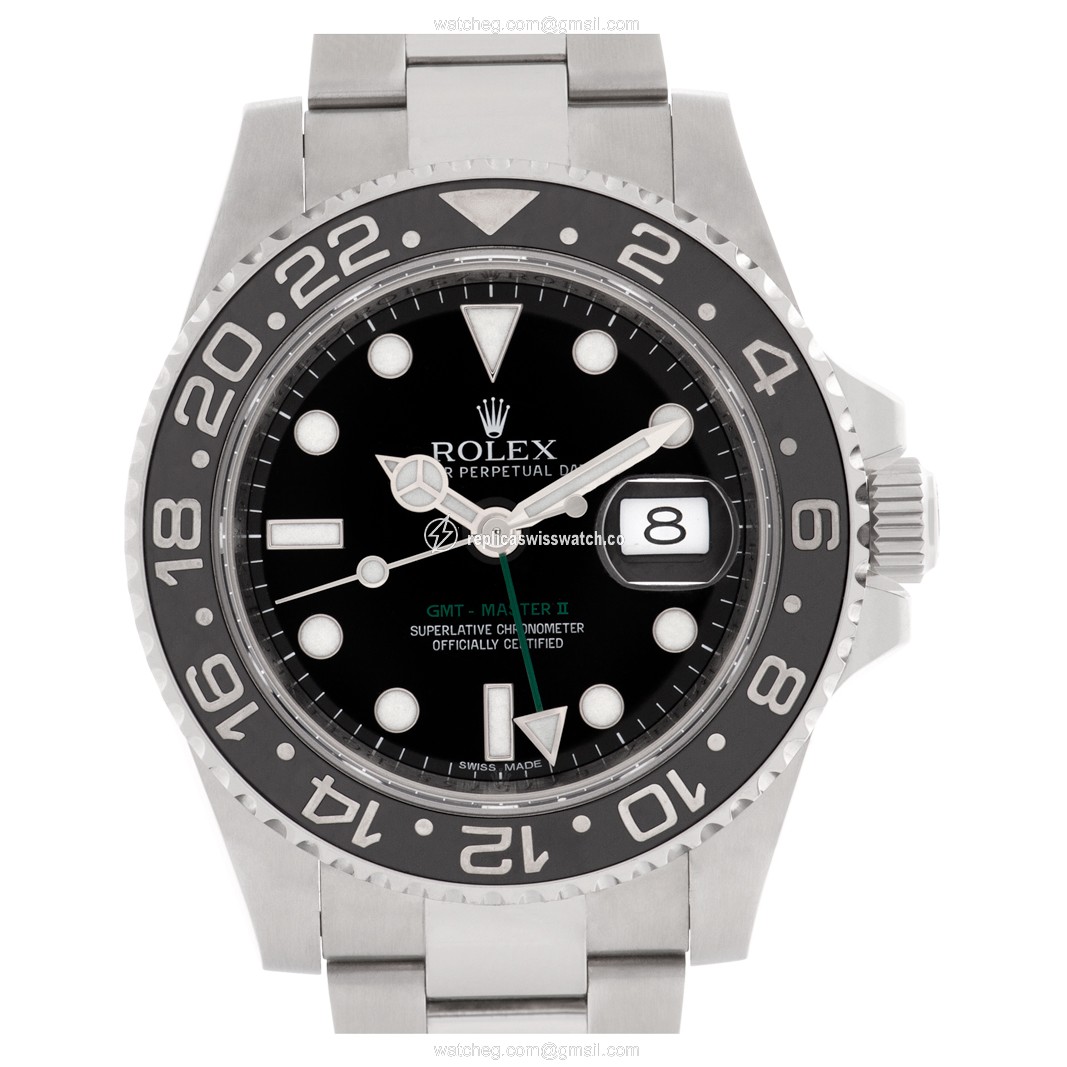 Rolex 116710LN GMT-Master Automatic Male Stainless Steel Replica Rolex 116710LN GMT-Master Automatic Male Stainless Steel Replica
