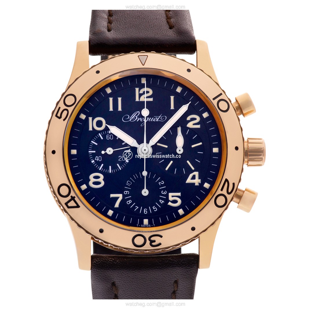 Breguet 3800BR Type Xx Automatic Male 18k rose gold Replica Breguet 3800BR Type Xx Automatic Male 18k rose gold Replica