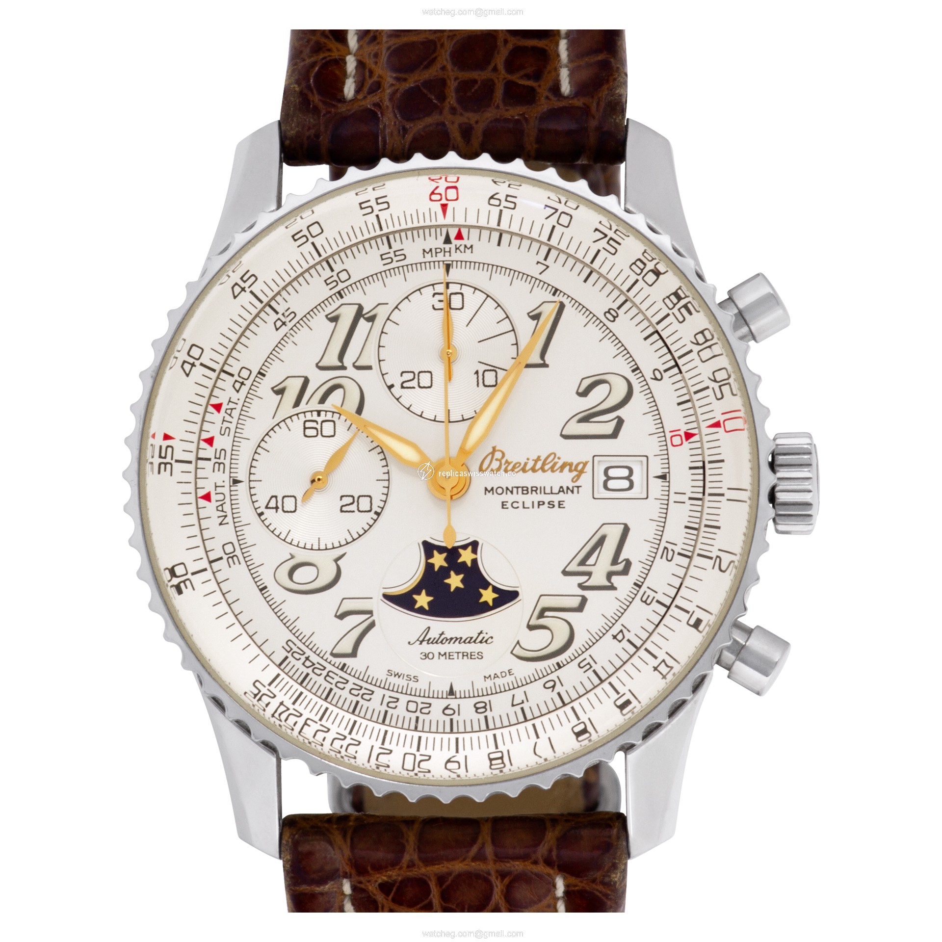 Breitling A43030/G200 Montbrillant Automatic Male Stainless Steel Replica Breitling A43030/G200 Montbrillant Automatic Male Stainless Steel Replica