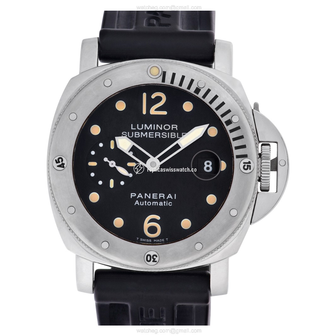 Panerai PAM00024 Submersible Automatic Male Stainless Steel Replica Panerai PAM00024 Submersible Automatic Male Stainless Steel Replica