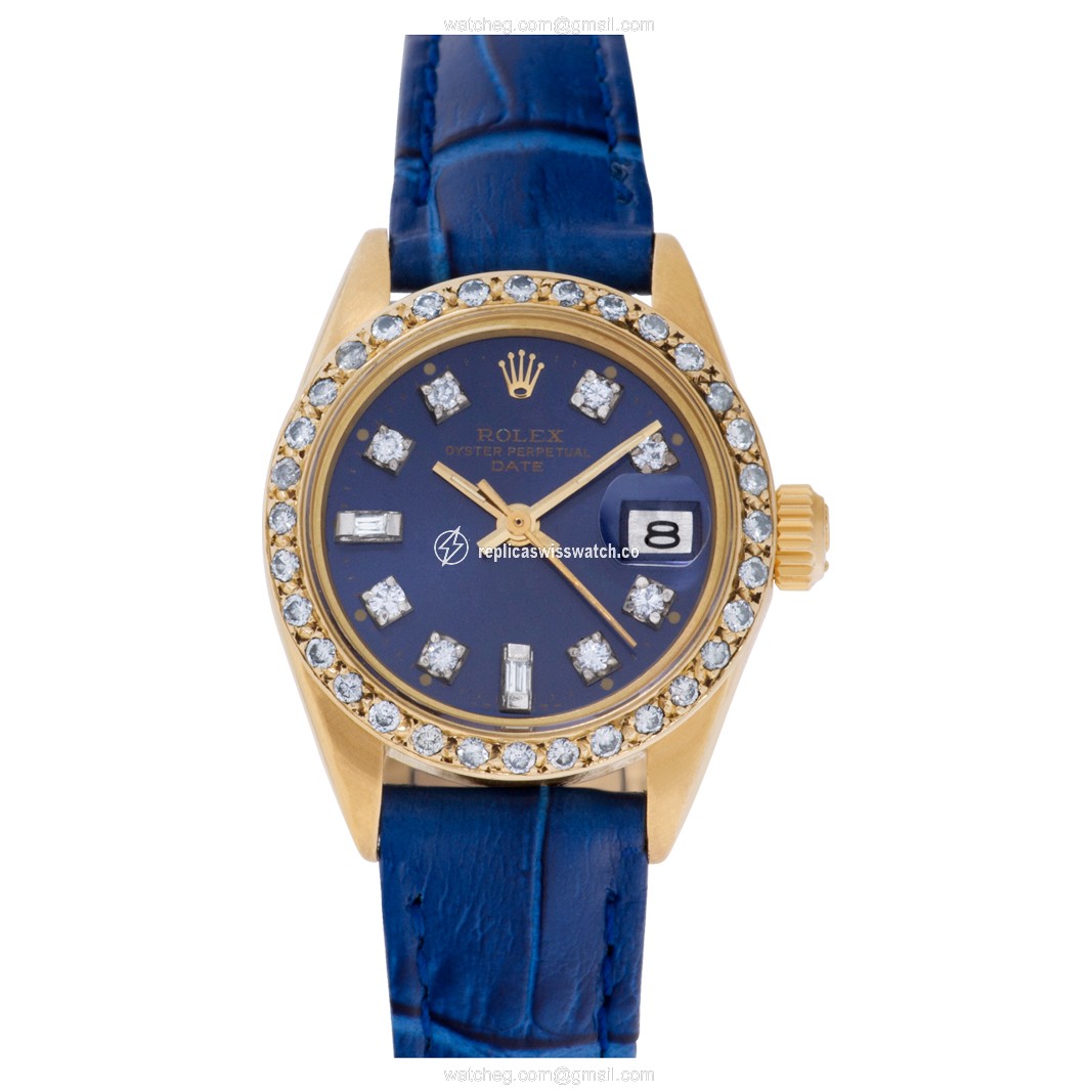 Rolex 6916 Date Automatic Female 18k yellow gold Replica Rolex 6916 Date Automatic Female 18k yellow gold Replica