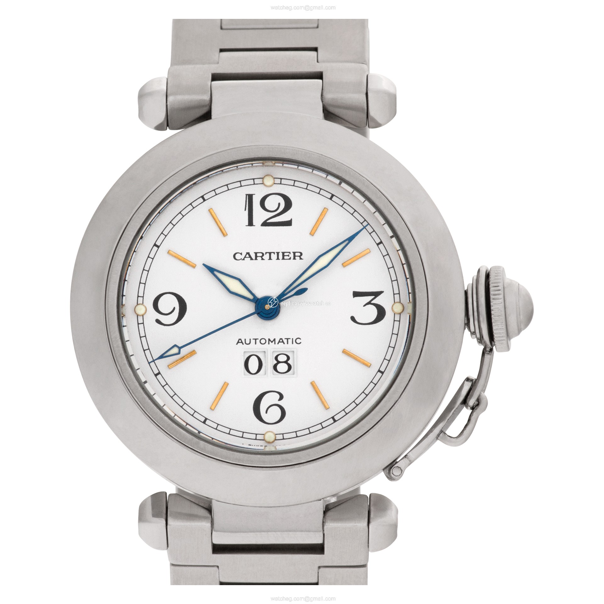Cartier W31044M7 Pasha Automatic Male Stainless Steel Replica Cartier W31044M7 Pasha Automatic Male Stainless Steel Replica