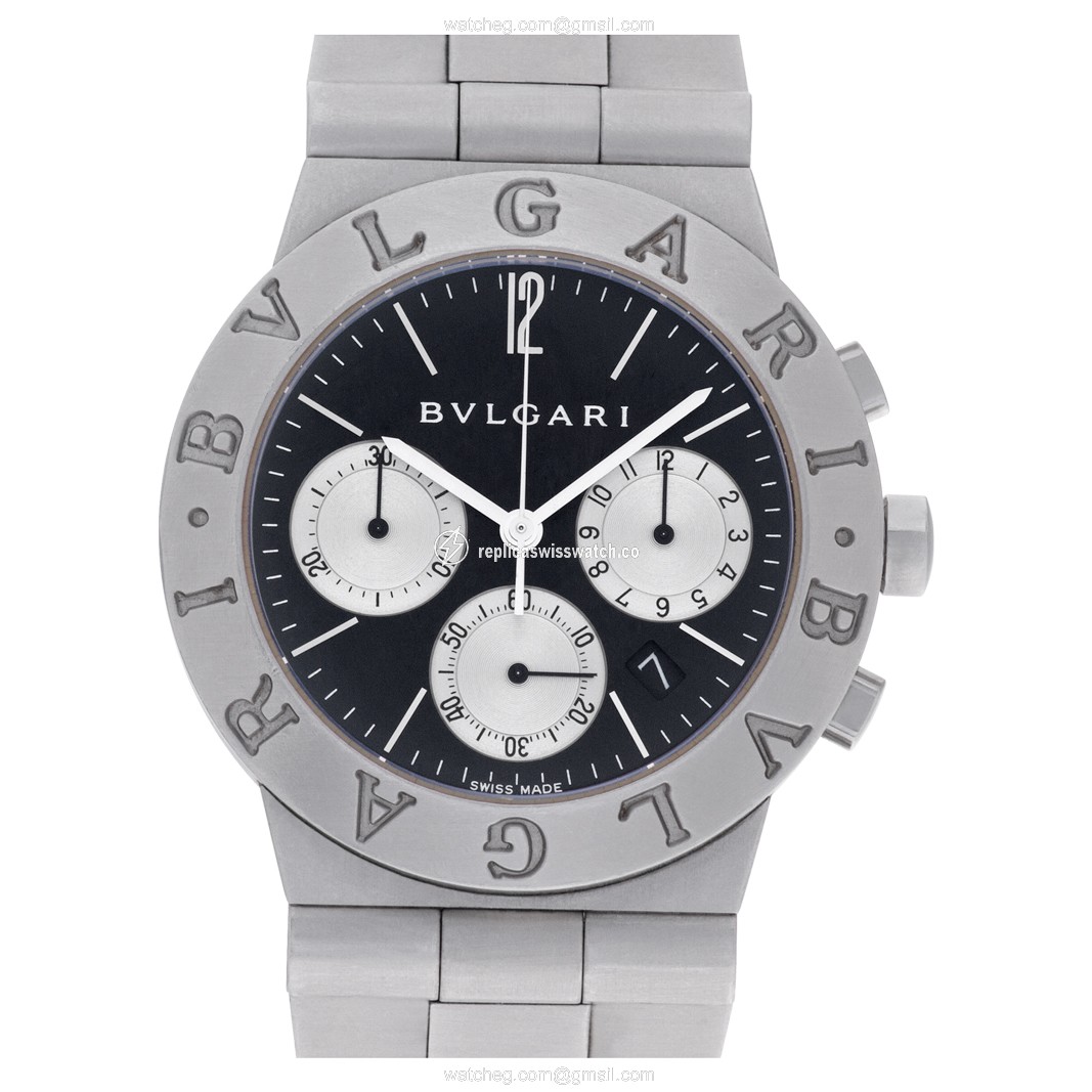 Bvlgari ch 35S Diagono Quartz Unisex Stainless Steel Replica Bvlgari ch 35S Diagono Quartz Unisex Stainless Steel Replica