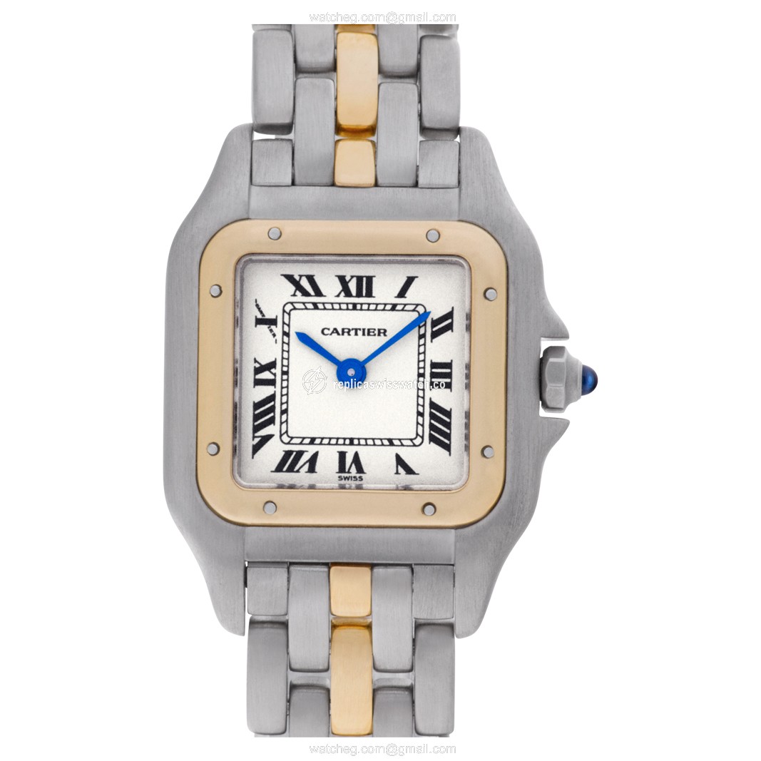 Cartier W524079 Panthere Quartz Female 18k gold & Stainless Steel Replica Cartier W524079 Panthere Quartz Female 18k gold & Stainless Steel Replica