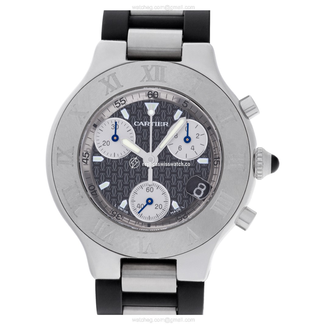 Cartier W522133 Chronoscaph Quartz Female Stainless Steel Replica Cartier W522133 Chronoscaph Quartz Female Stainless Steel Replica
